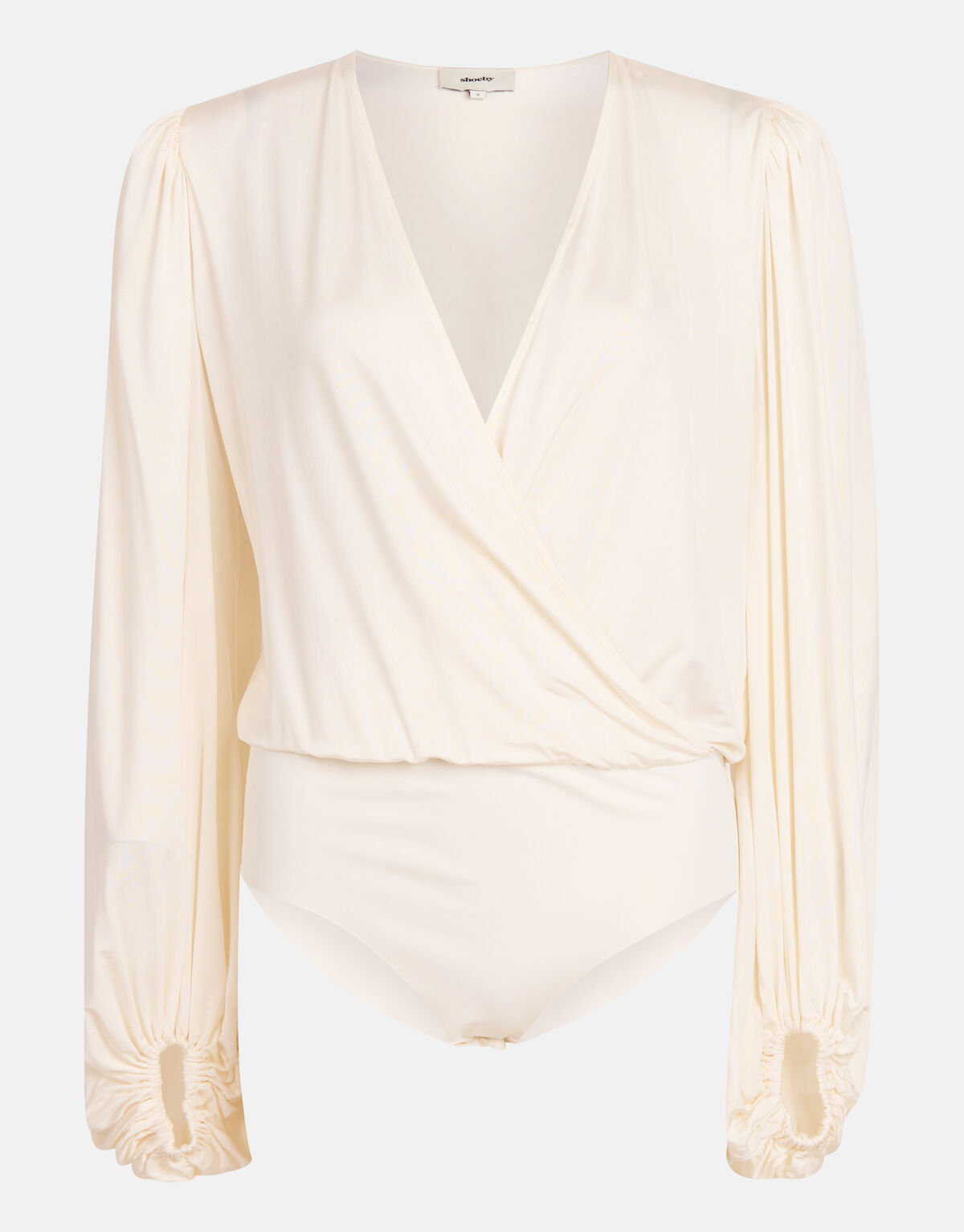Travel Wrap Body Gebroken Wit By Mieke SHOEBY WOMEN