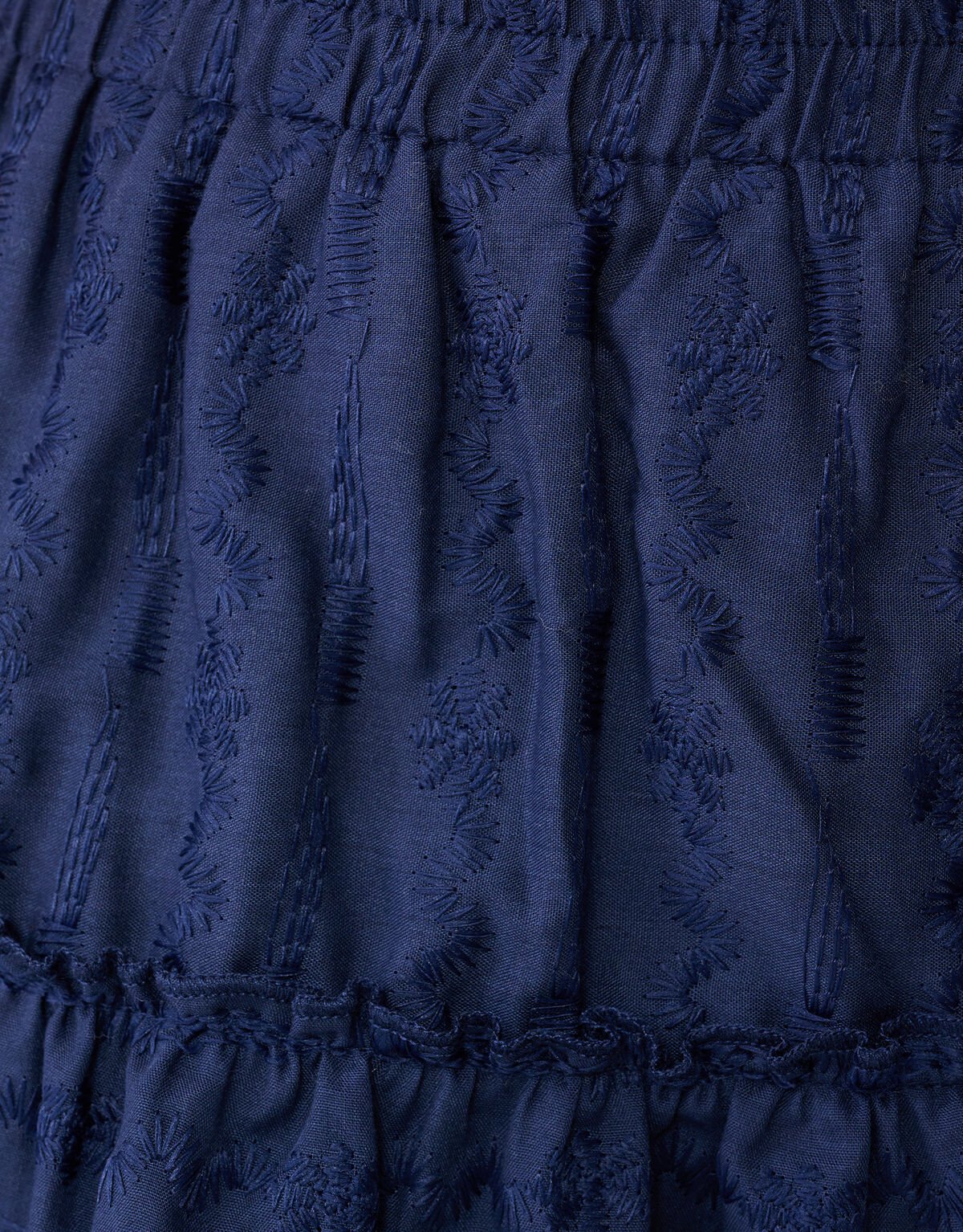 Embroidery Mini Rok Donkerblauw SHOEBY GIRLS