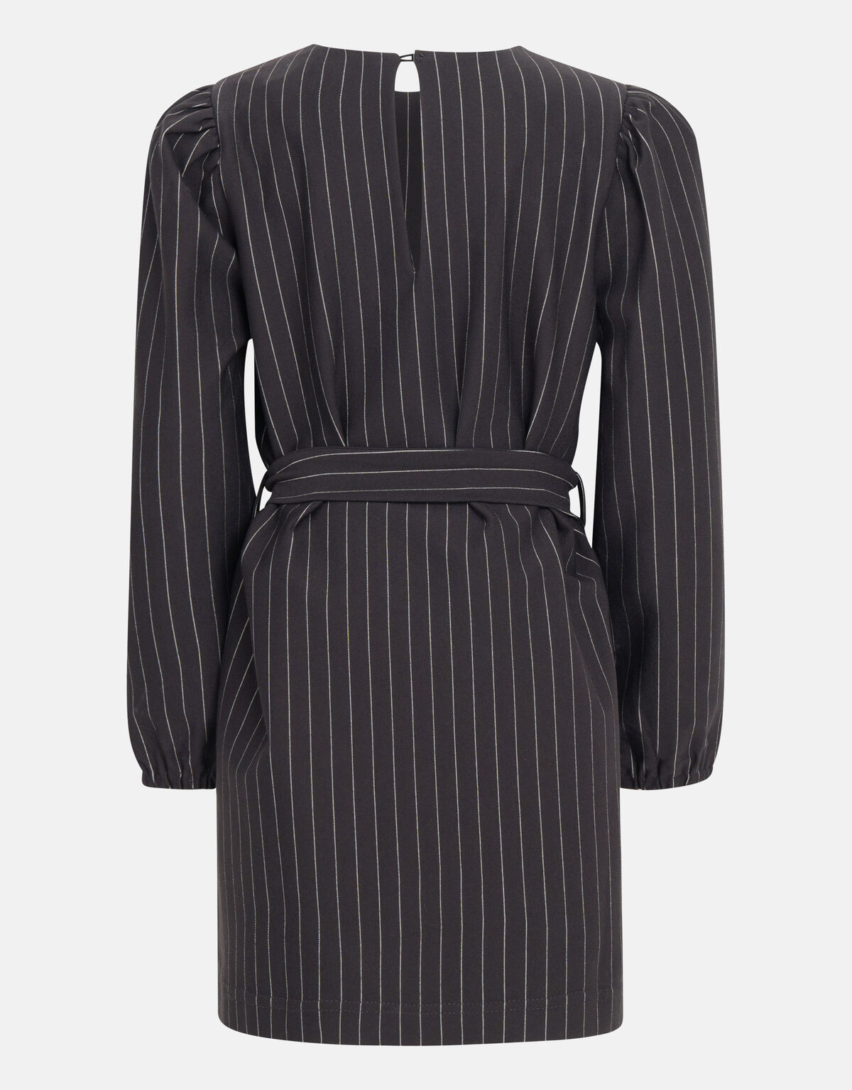 Pinstripe Jurk Donkergrijs SHOEBY GIRLS