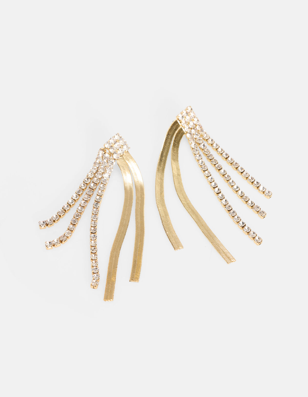 Long Strass Oorbellen SHOEBY ACCESSOIRES