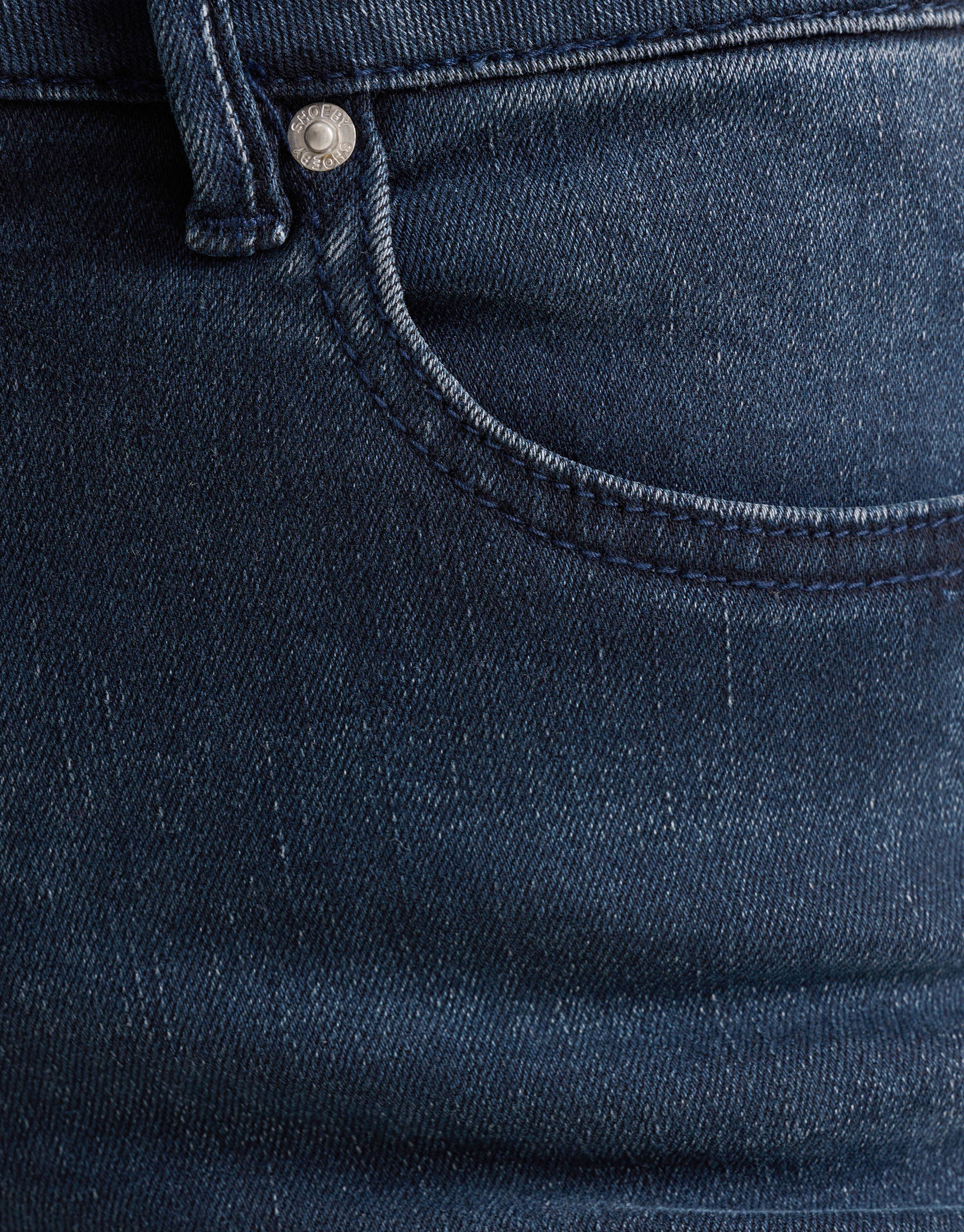 Skinny Jeans Blauw/Zwart L28 SHOEBY WOMEN