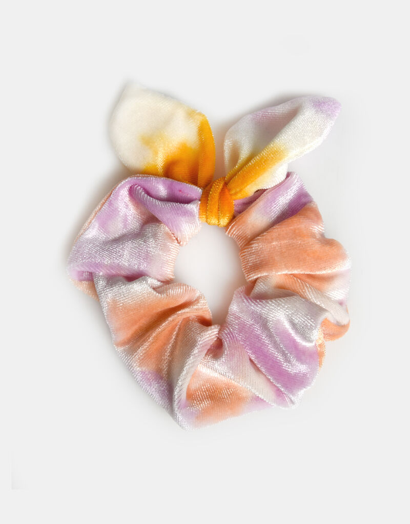 Tie Dye Bow Scrunchie