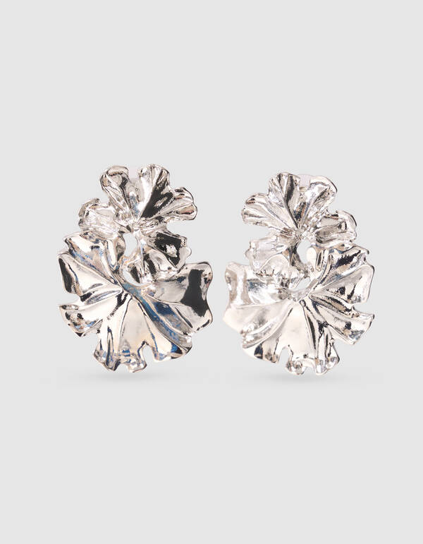 Hammerd Flower Oorbellen Zilver SHOEBY ACCESSOIRES