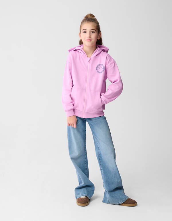 Heart Artwork Vest Roze SHOEBY GIRLS