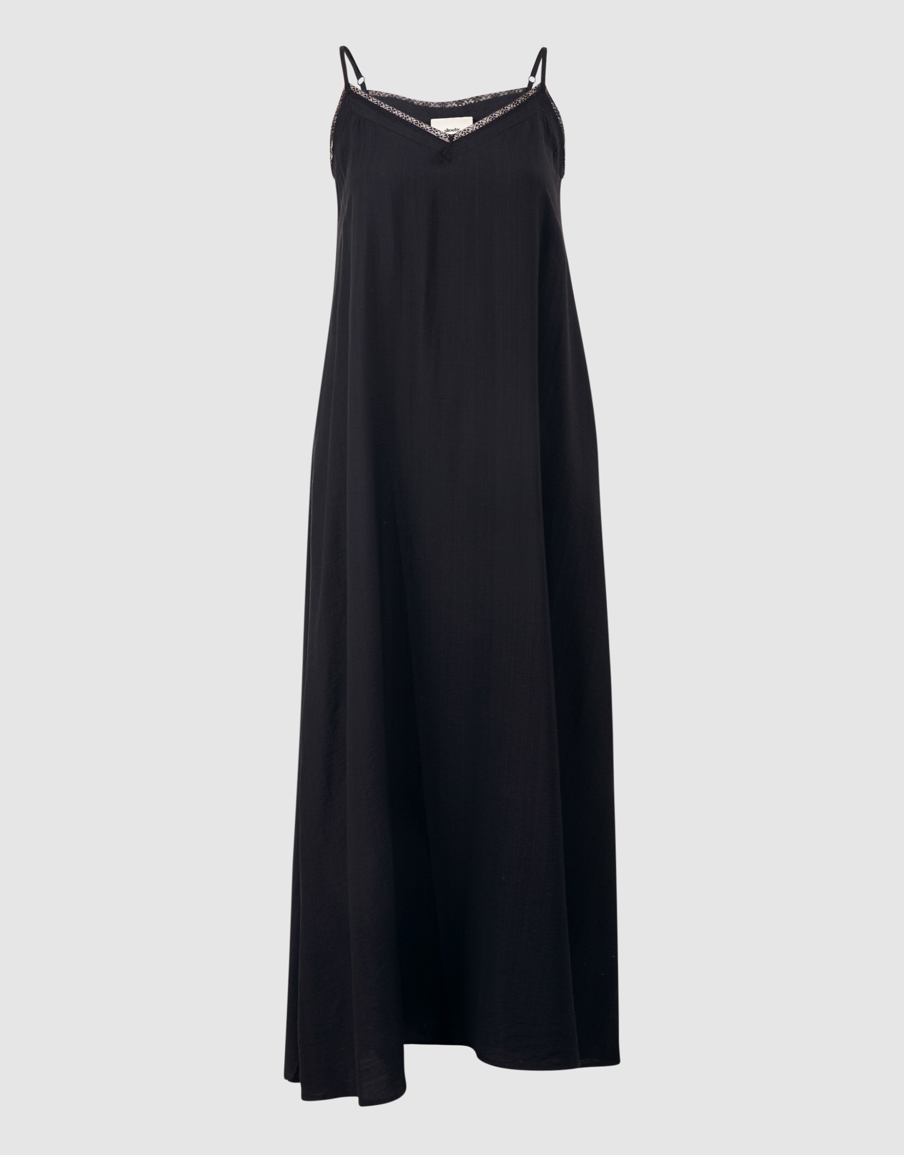 Kanten Maxi Jurk Zwart SHOEBY WOMEN