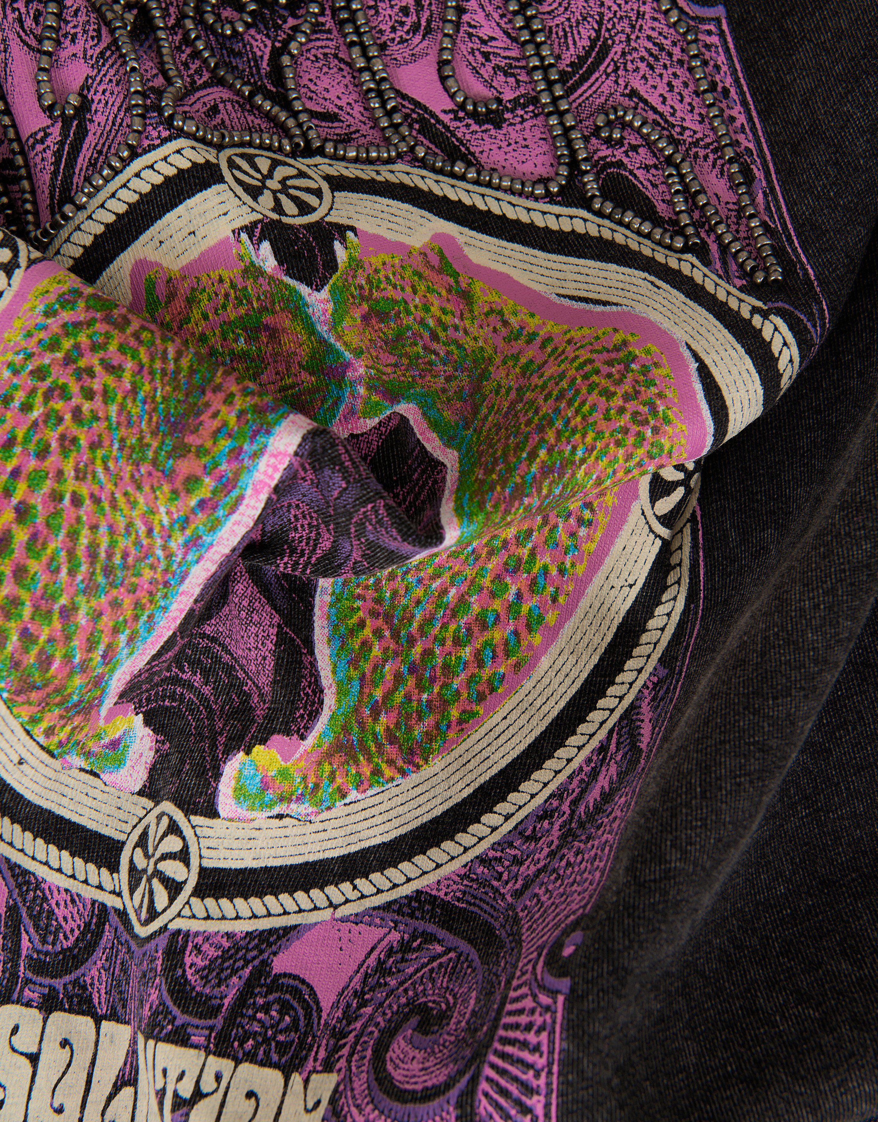 Printed T-shirt Donkergrijs SHOEBY GIRLS