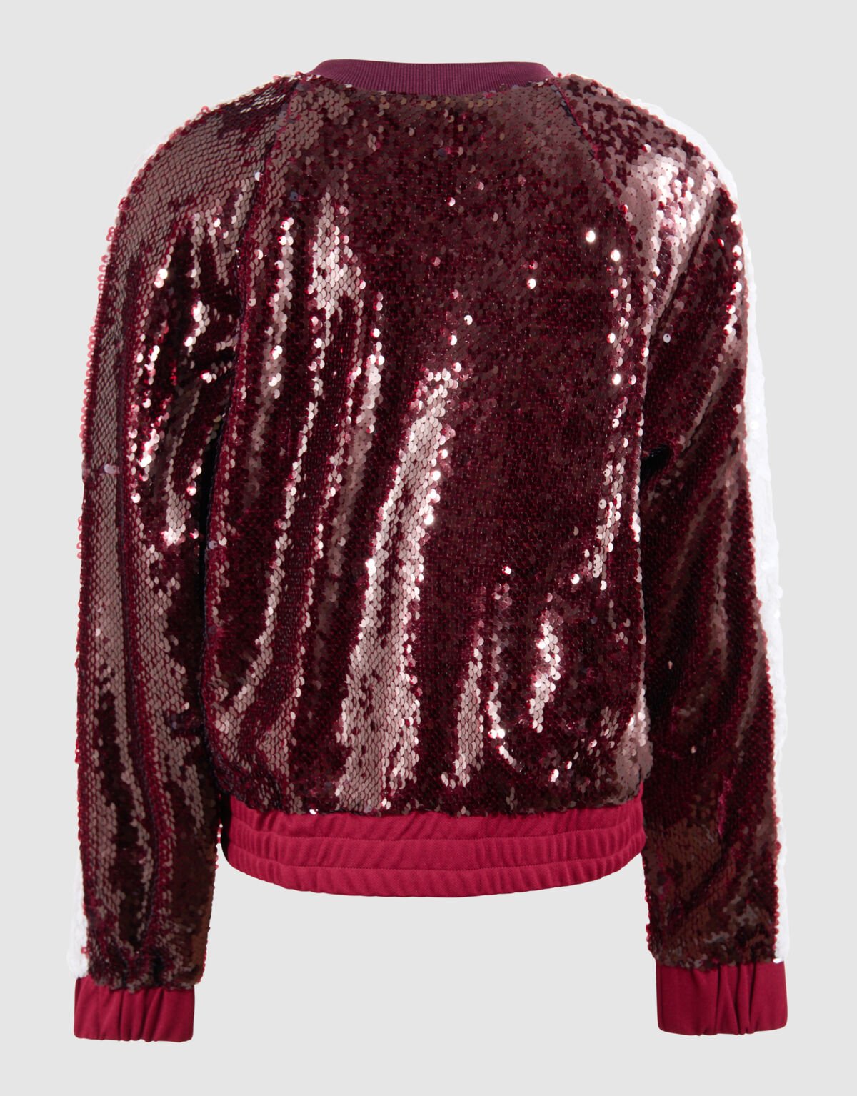 Pailletten Bomber Donkerrood SHOEBY GIRLS