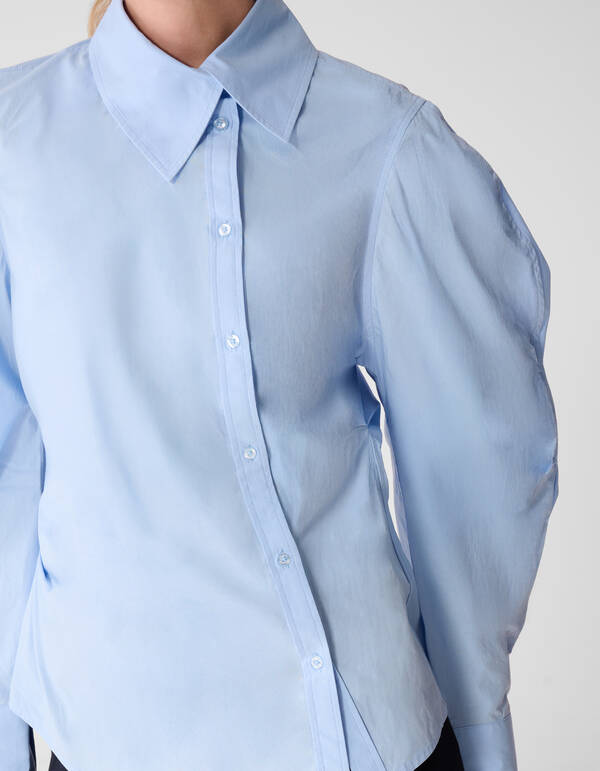 Balloon Blouse Lichtblauw By Lonneke SHOEBY WOMEN