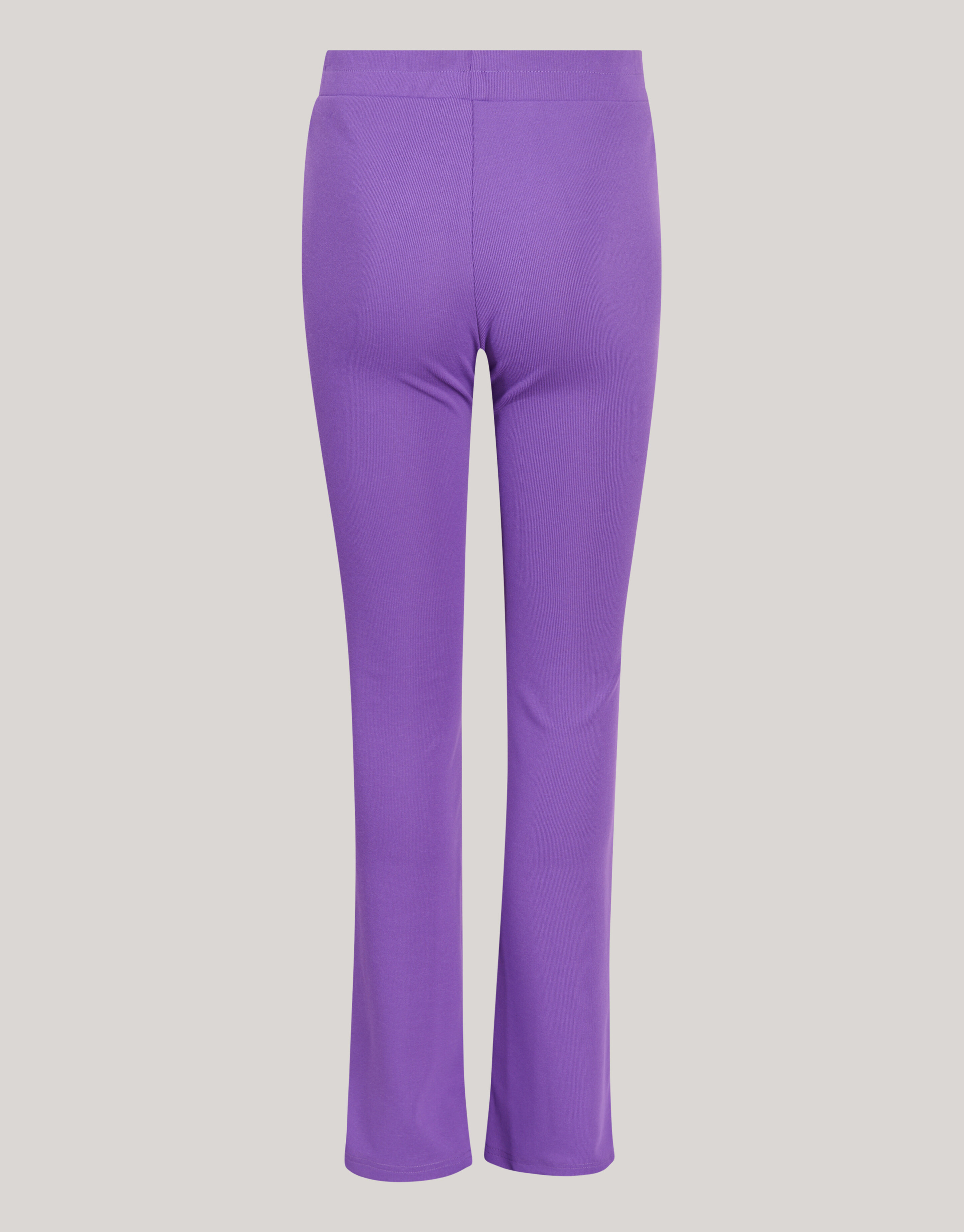 Rib Flared Legging Paars SHOEBY GIRLS