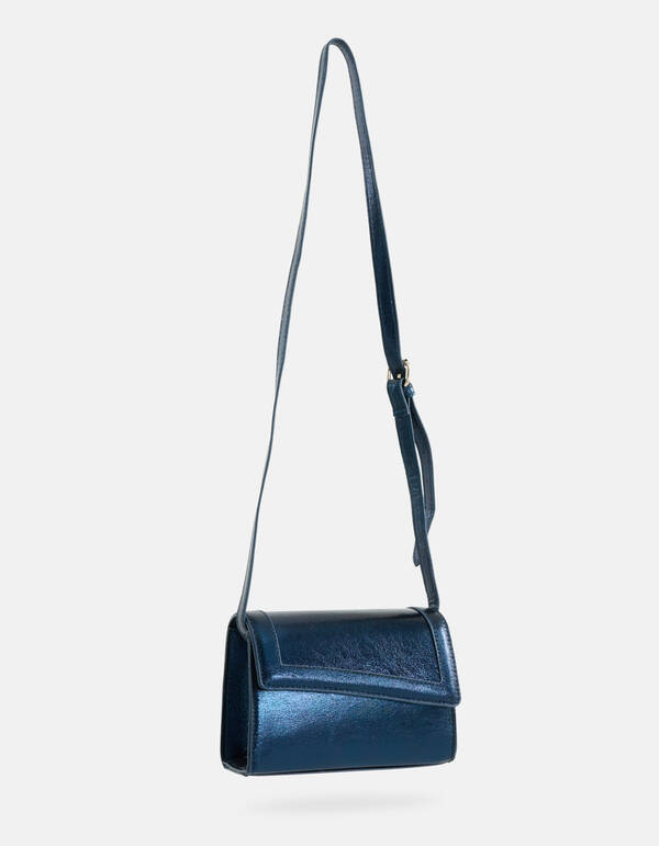 Metallic Mini Tas Donkerblauw SHOEBY ACCESSOIRES