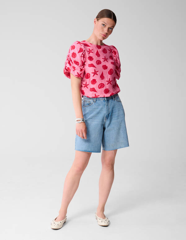 Bermuda Denim Short Mediumstone SHOEBY WOMEN