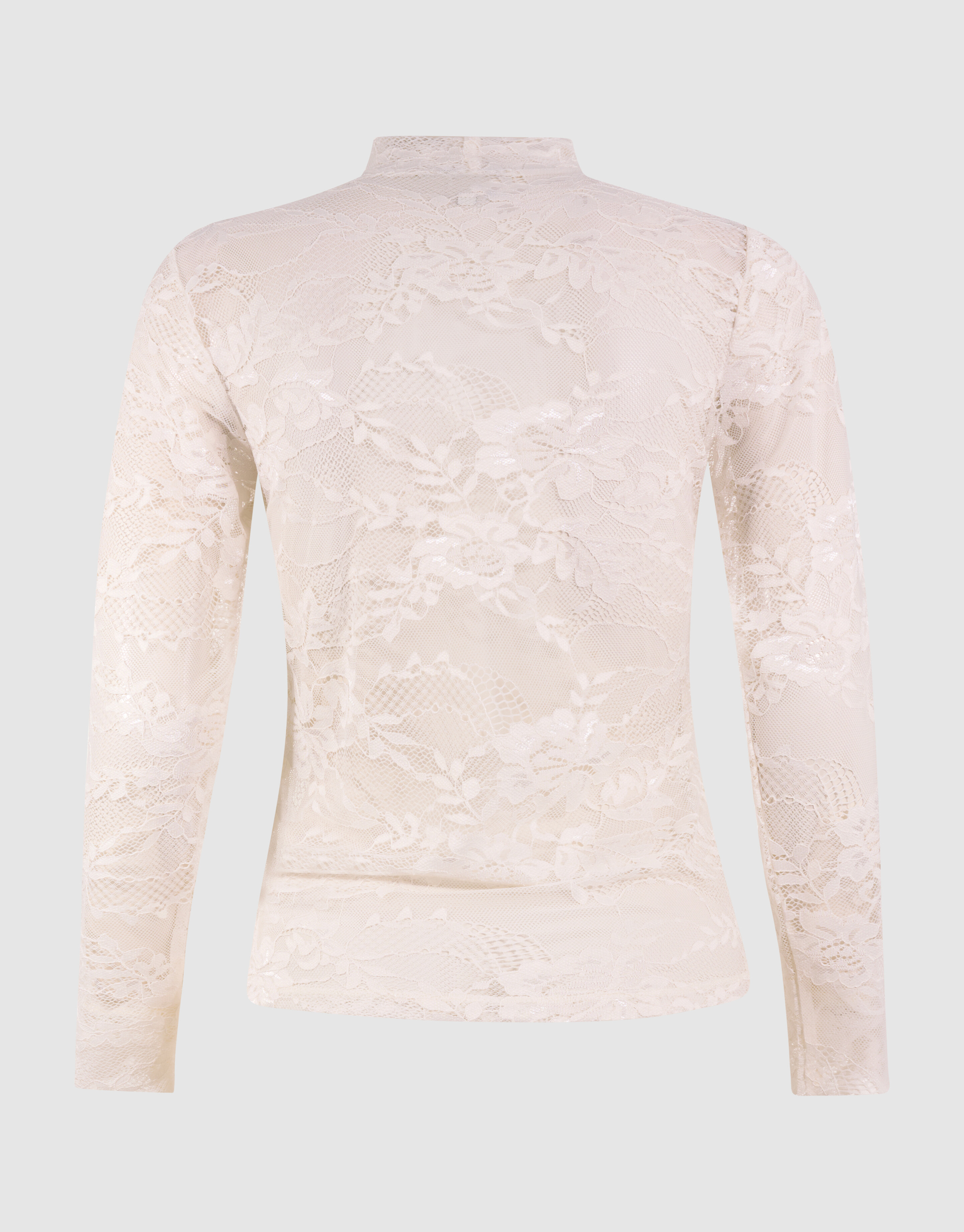 Flower Kanten Top Gebroken Wit SHOEBY WOMEN