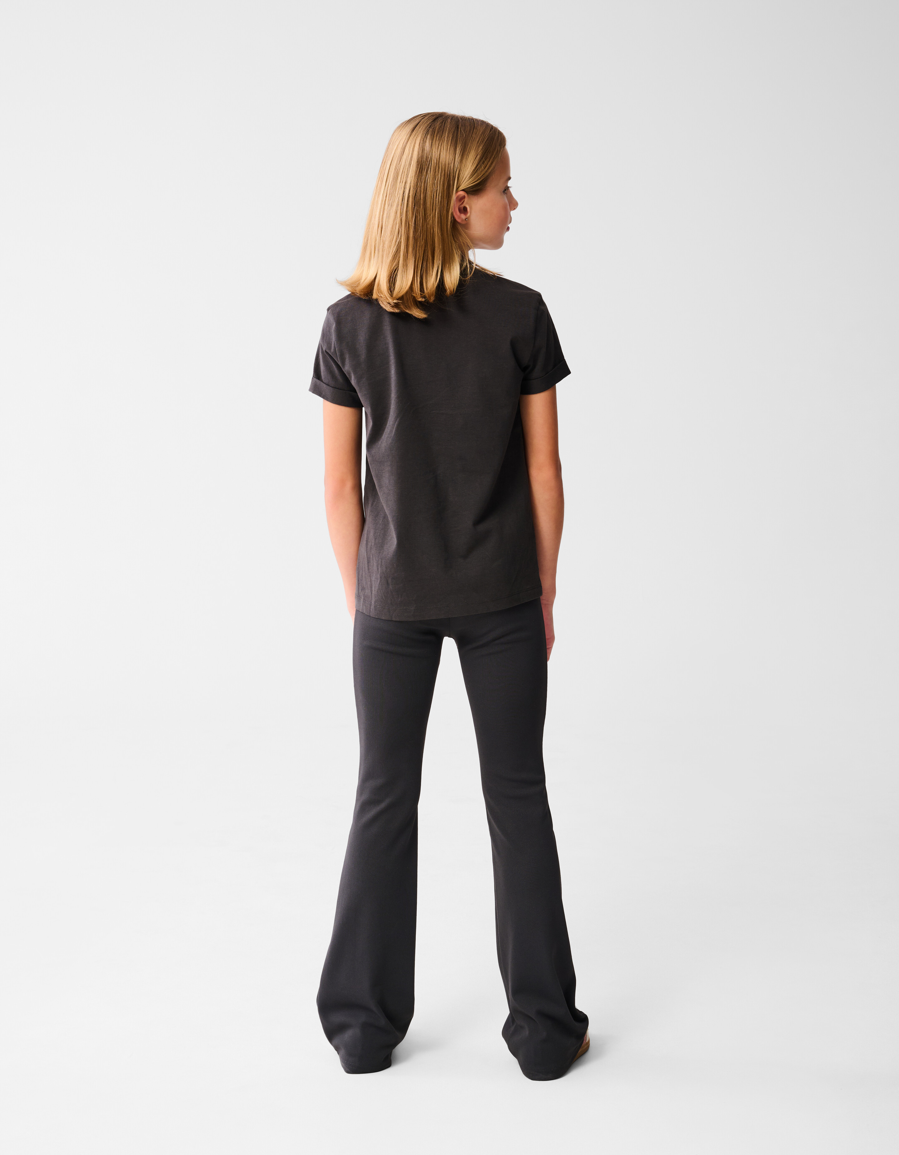 Bonjour Artwork T-shirt Zwart SHOEBY GIRLS