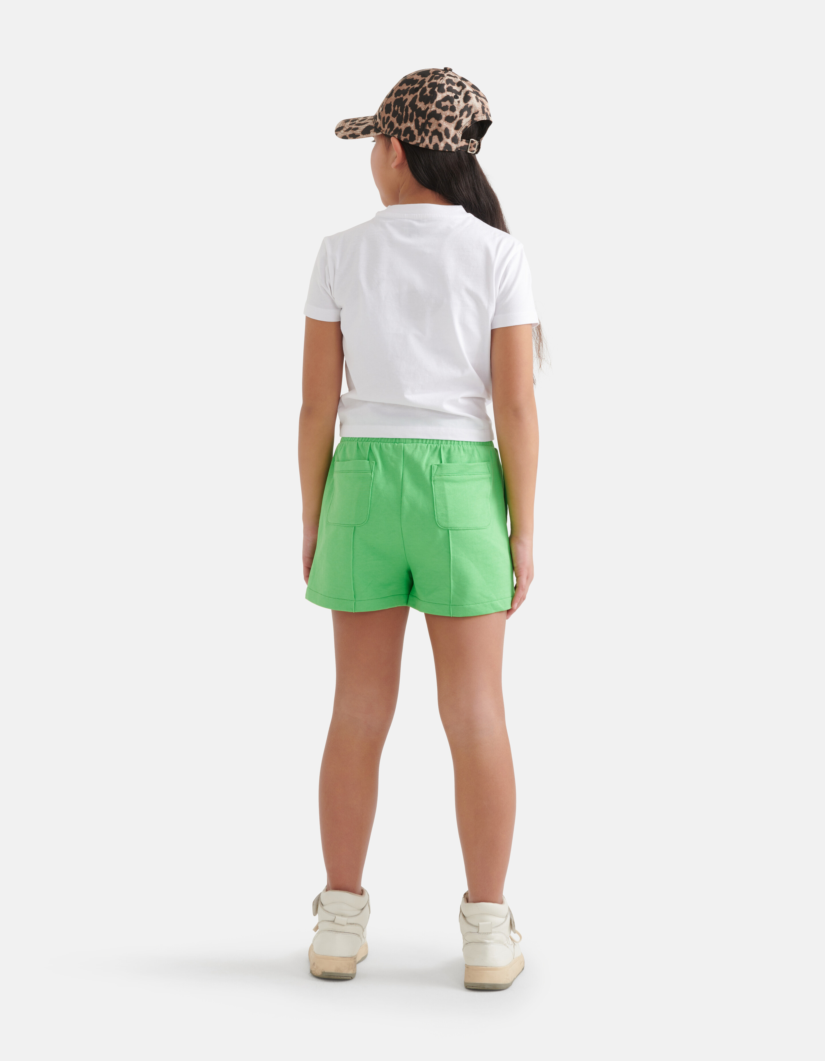 Geborduurde Opdruk T-shirt Wit SHOEBY GIRLS
