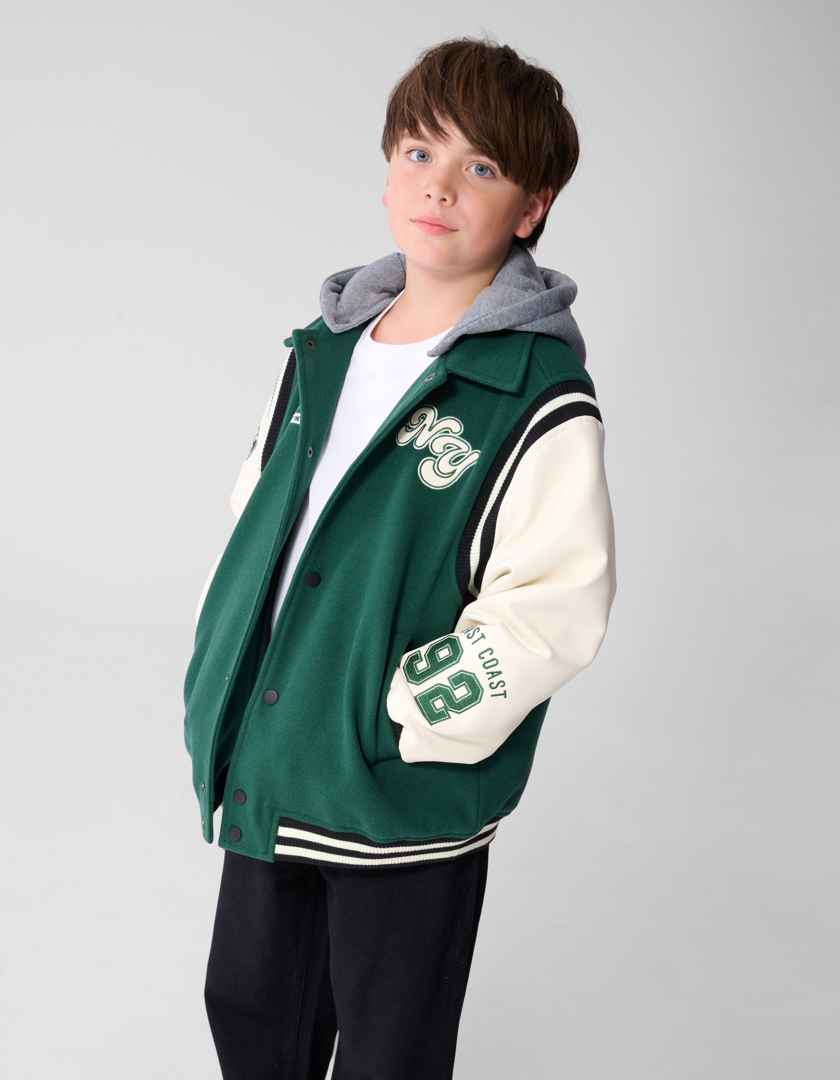 College Bomber Jack Donkergroen SHOEBY BOYS