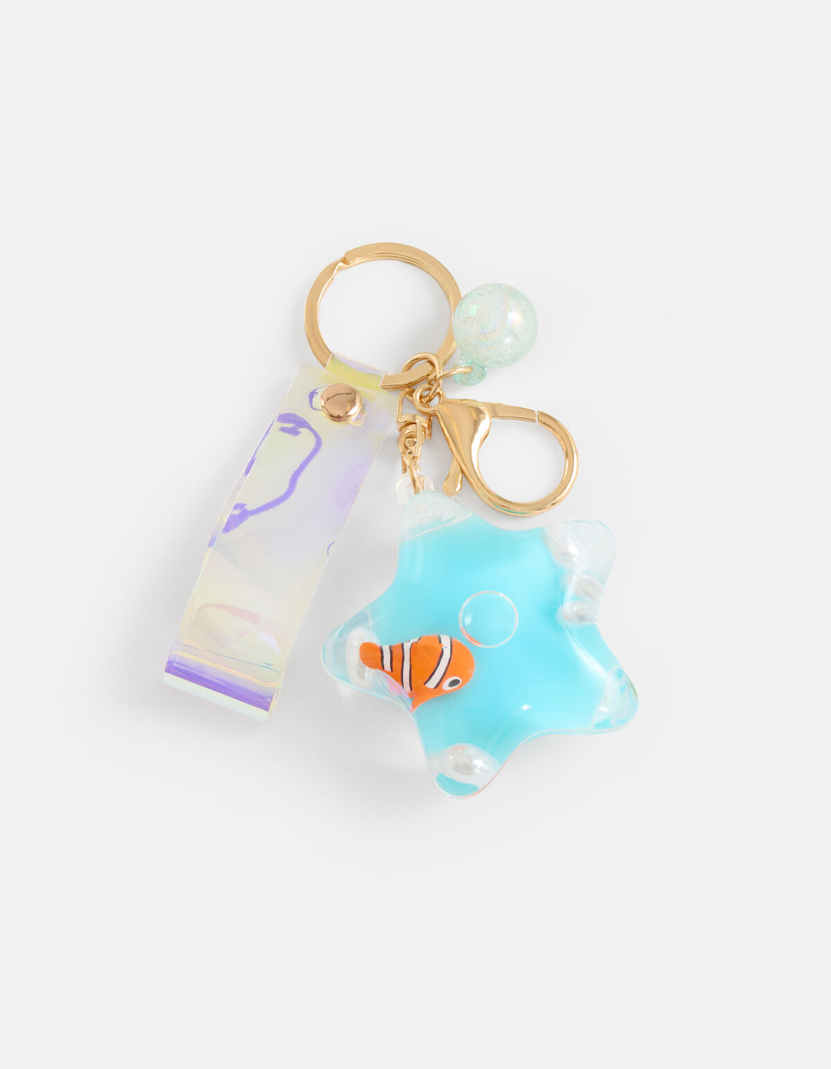 Ster Sleutelhanger Blauw SHOEBY ACCESSOIRES