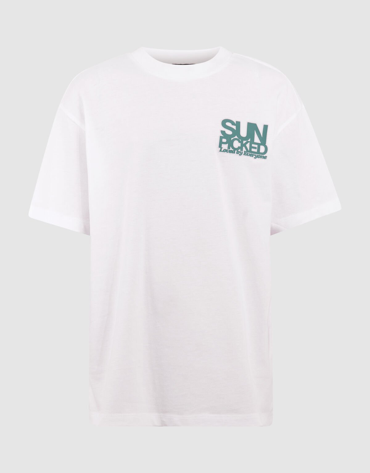 Sunpicked Artwork T-Shirt Wit SHOEBY BOYS