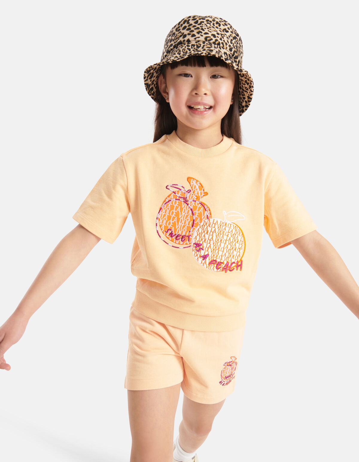 Sweat Short Lichtoranje SHOEBY GIRLS