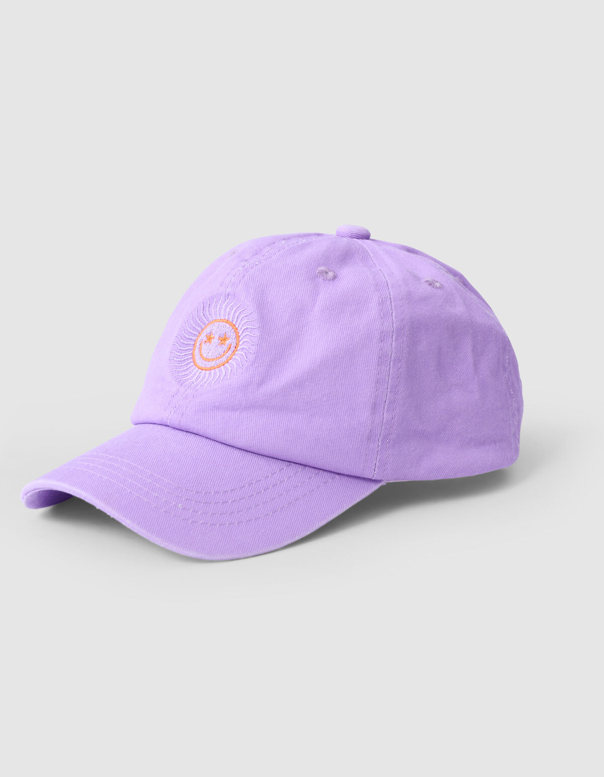 Washed Smiley Pet Lichtpaars SHOEBY ACCESSOIRES