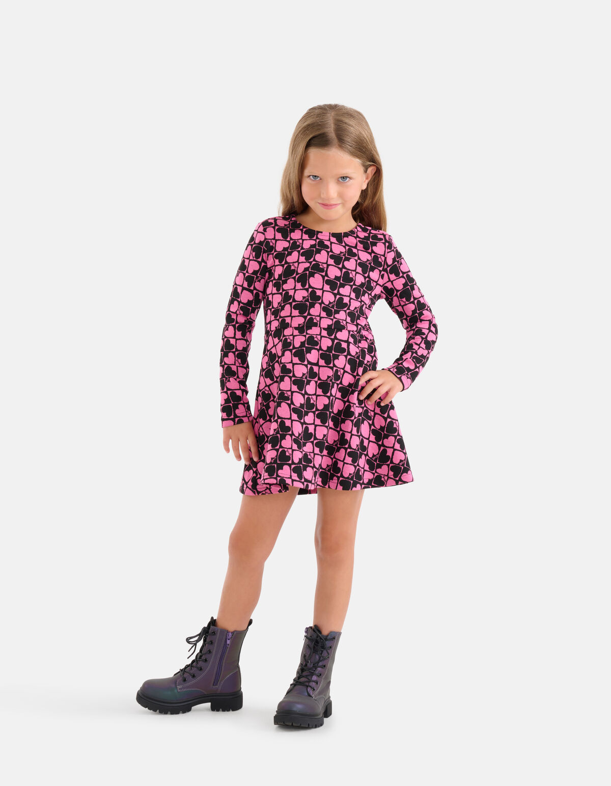 Printed Jurk Roze SHOEBY GIRLS