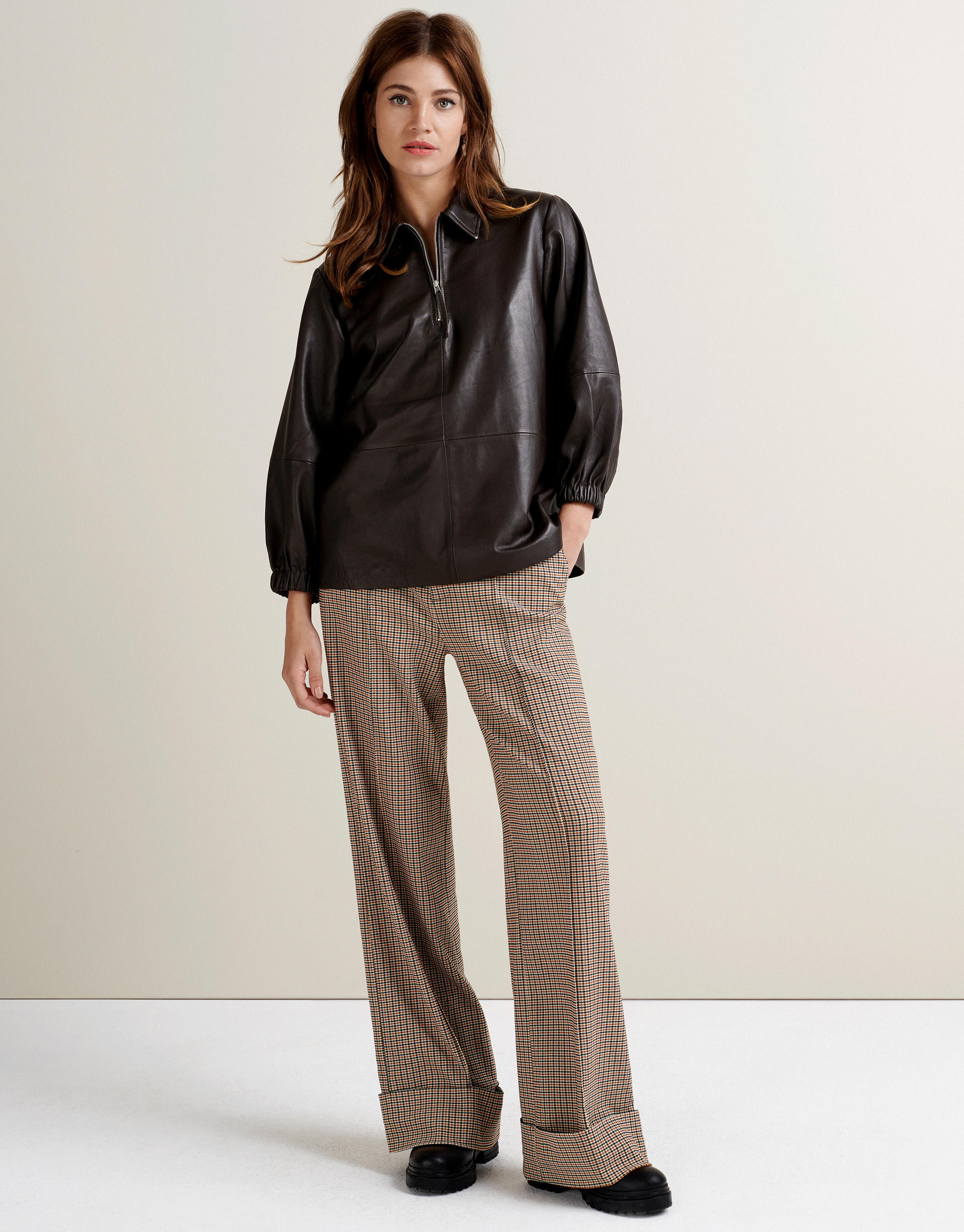Leather Blouse Eksept