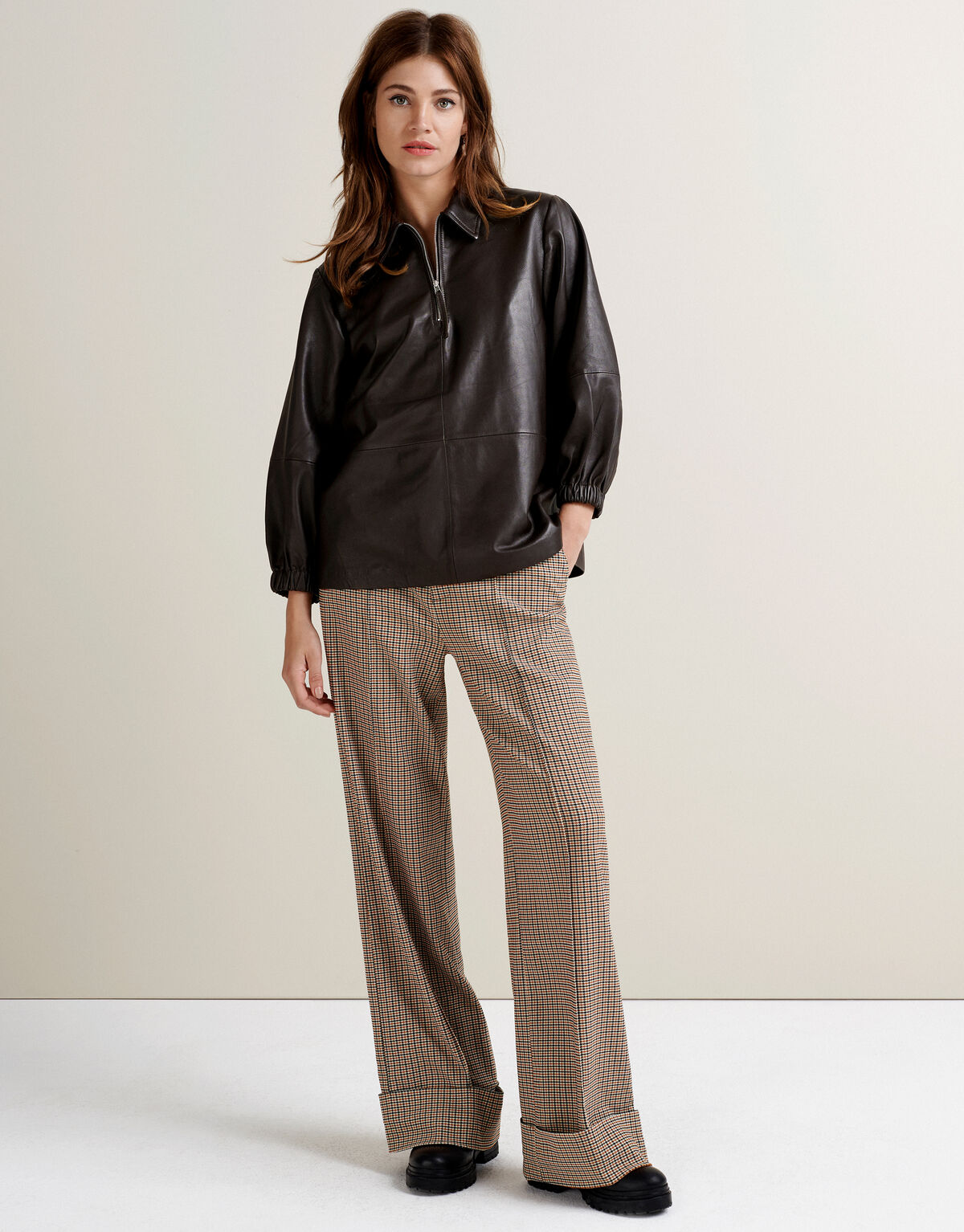 Leather Blouse Eksept