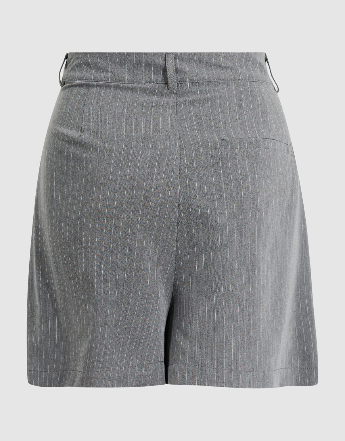Pinstripe Pleated Skort Donkergrijs SHOEBY WOMEN