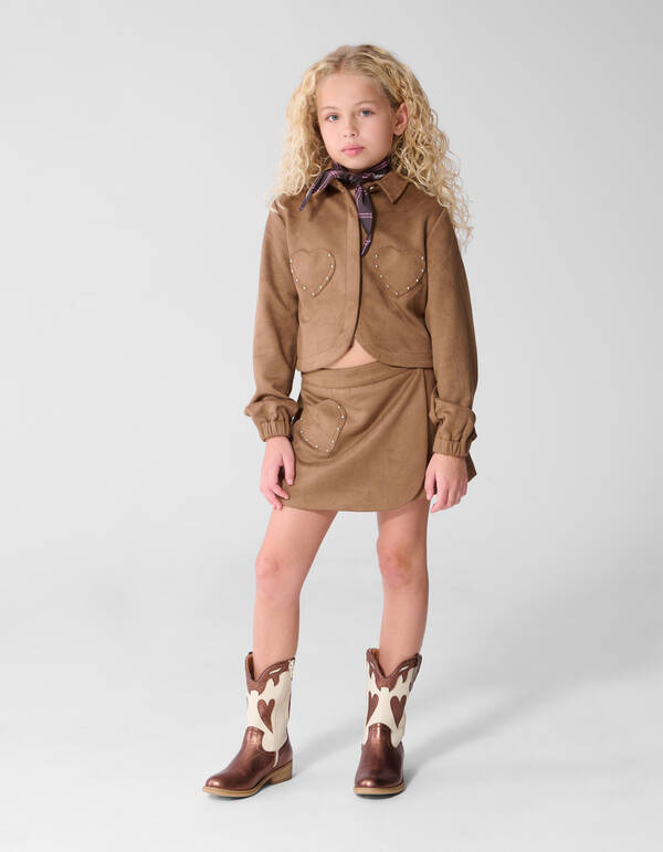 Suede Jack Bruin SHOEBY GIRLS