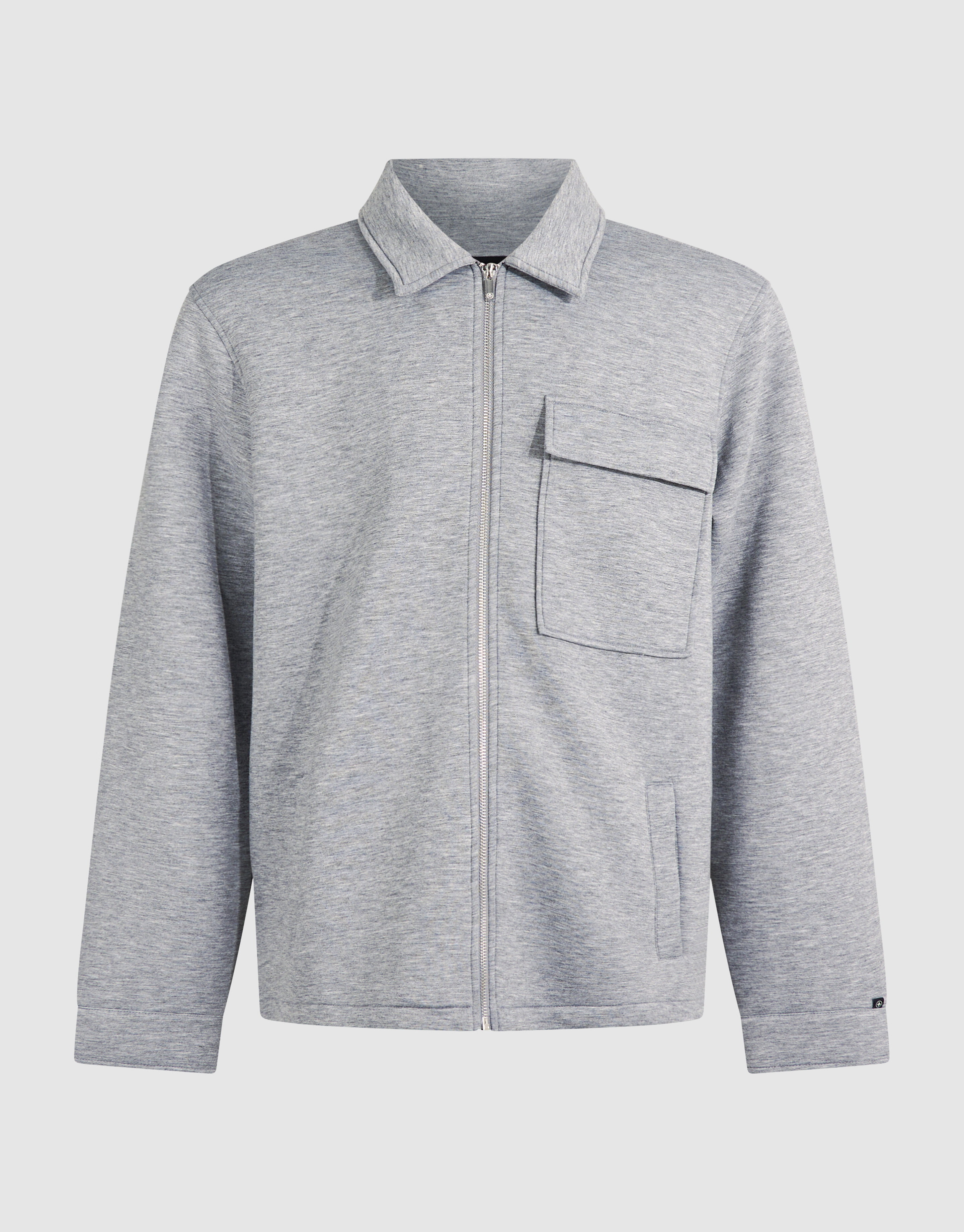 Scuba Overshirt Lichtgrijs SHOEBY MEN