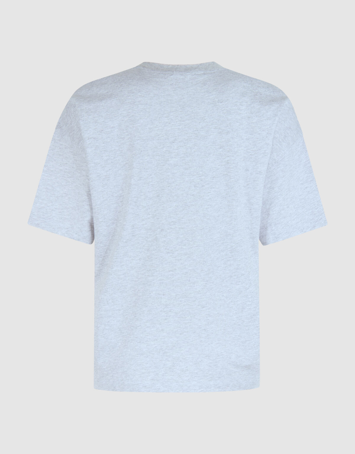 Oversized Basis T-shirt Lichtgrijs SHOEBY WOMEN