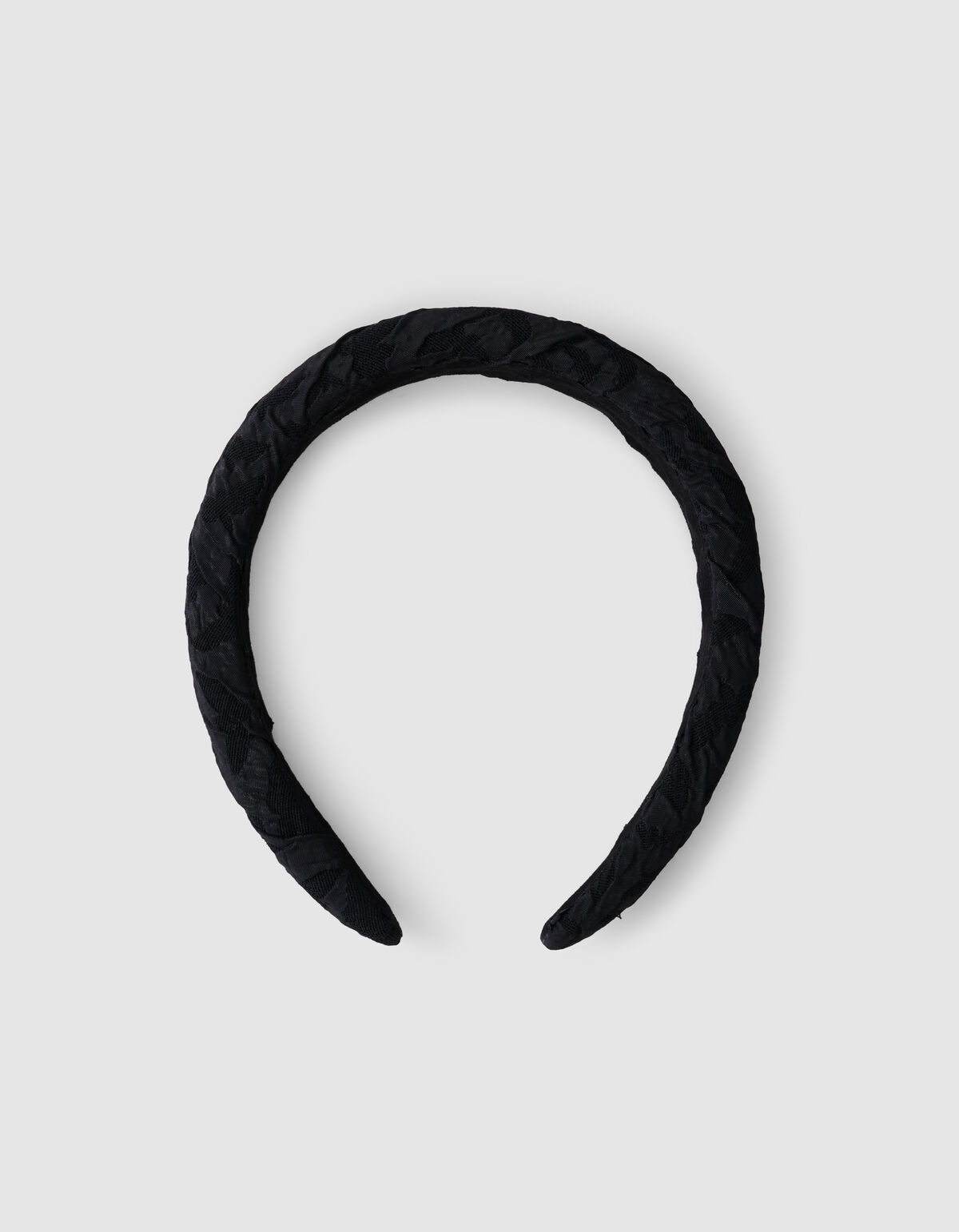 Jacquard Haarband Zwart SHOEBY ACCESSOIRES