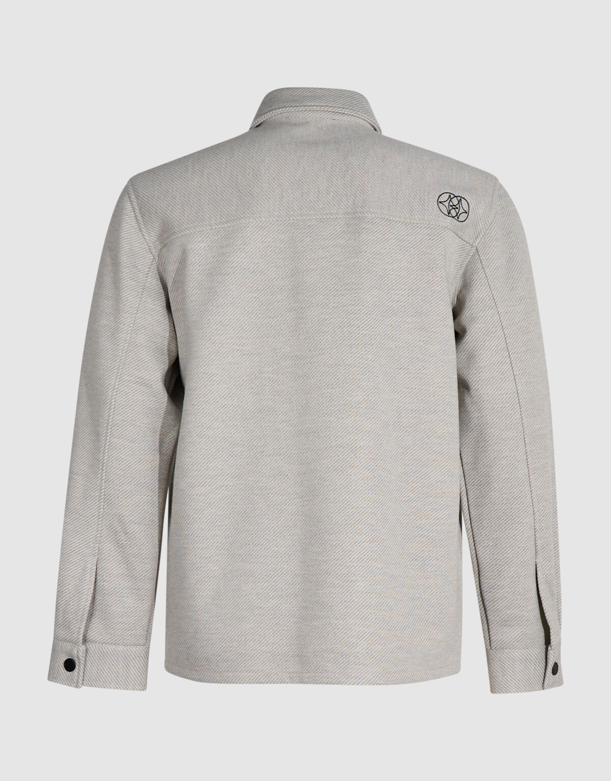 Soft Keper Overshirt Lichtgrijs SHOEBY MEN