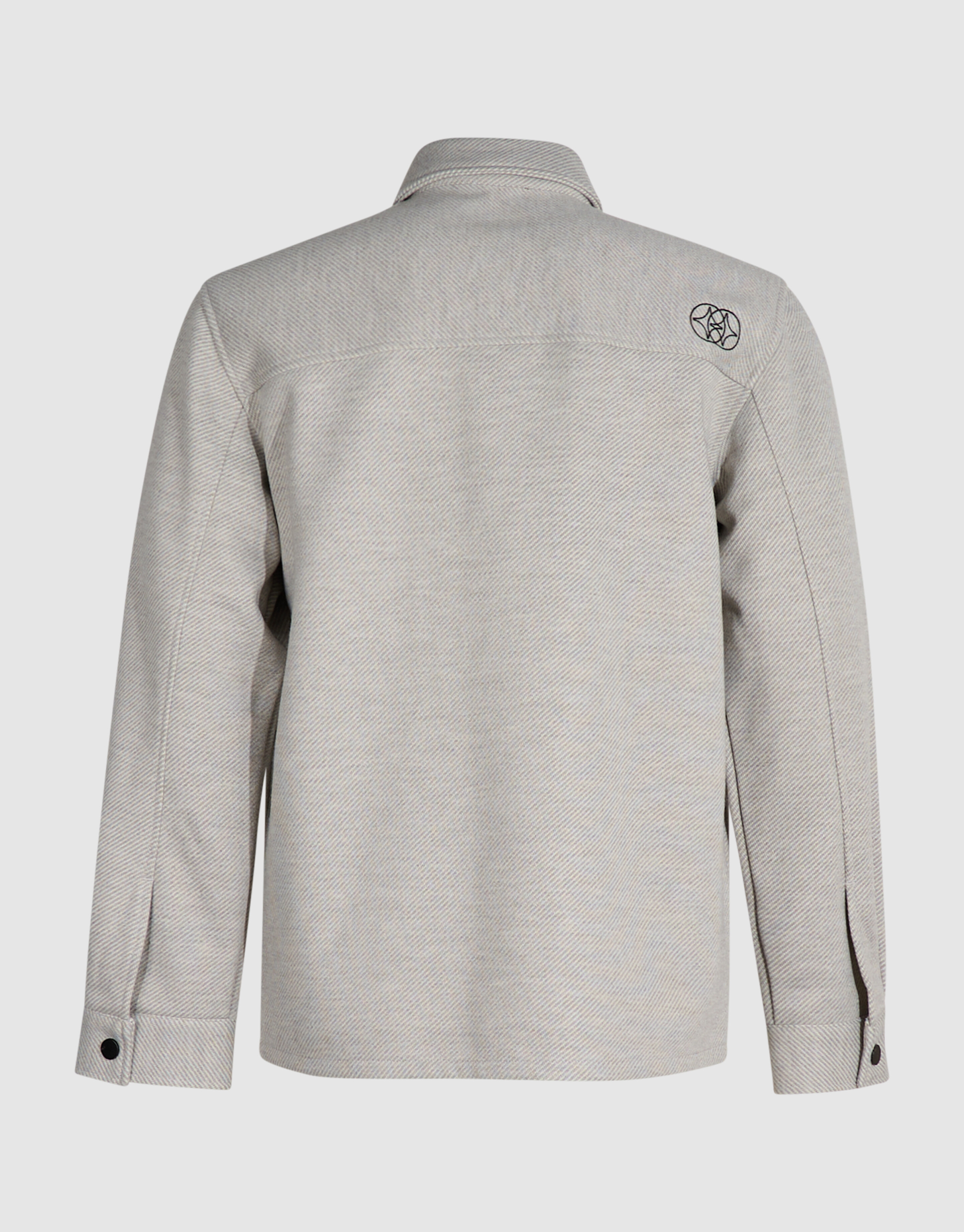 Soft Keper Overshirt Lichtgrijs SHOEBY MEN