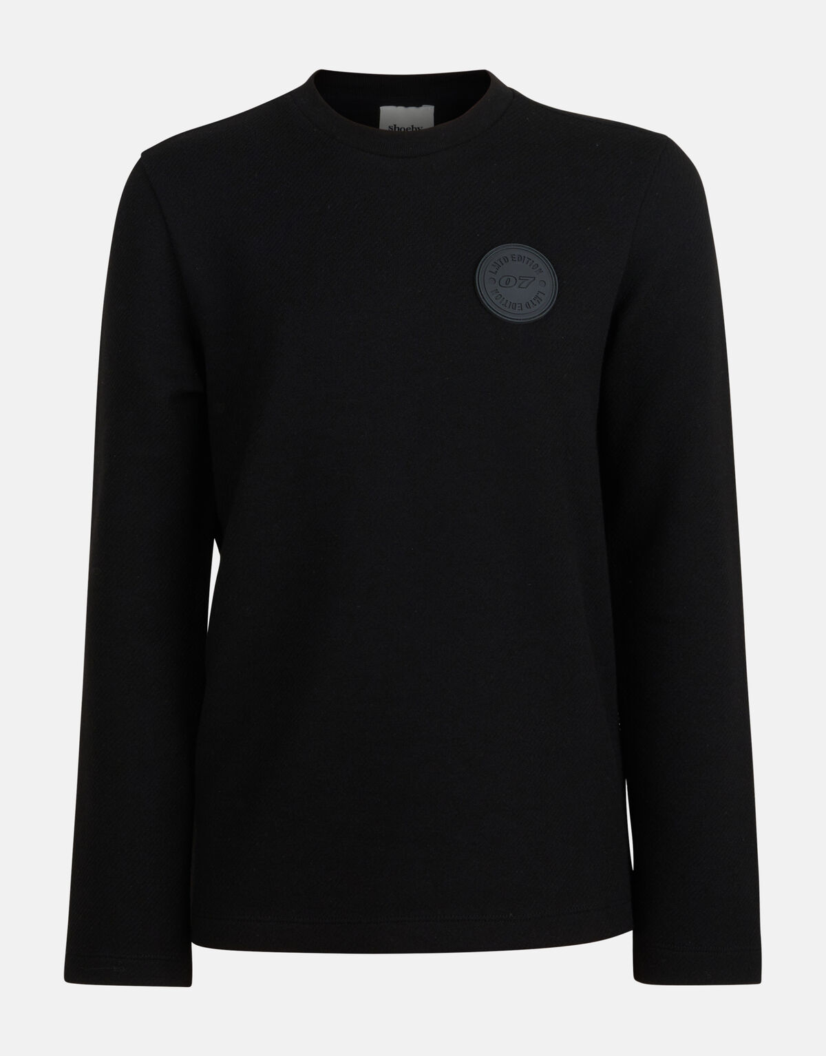 Structuur T-shirt Zwart SHOEBY BOYS