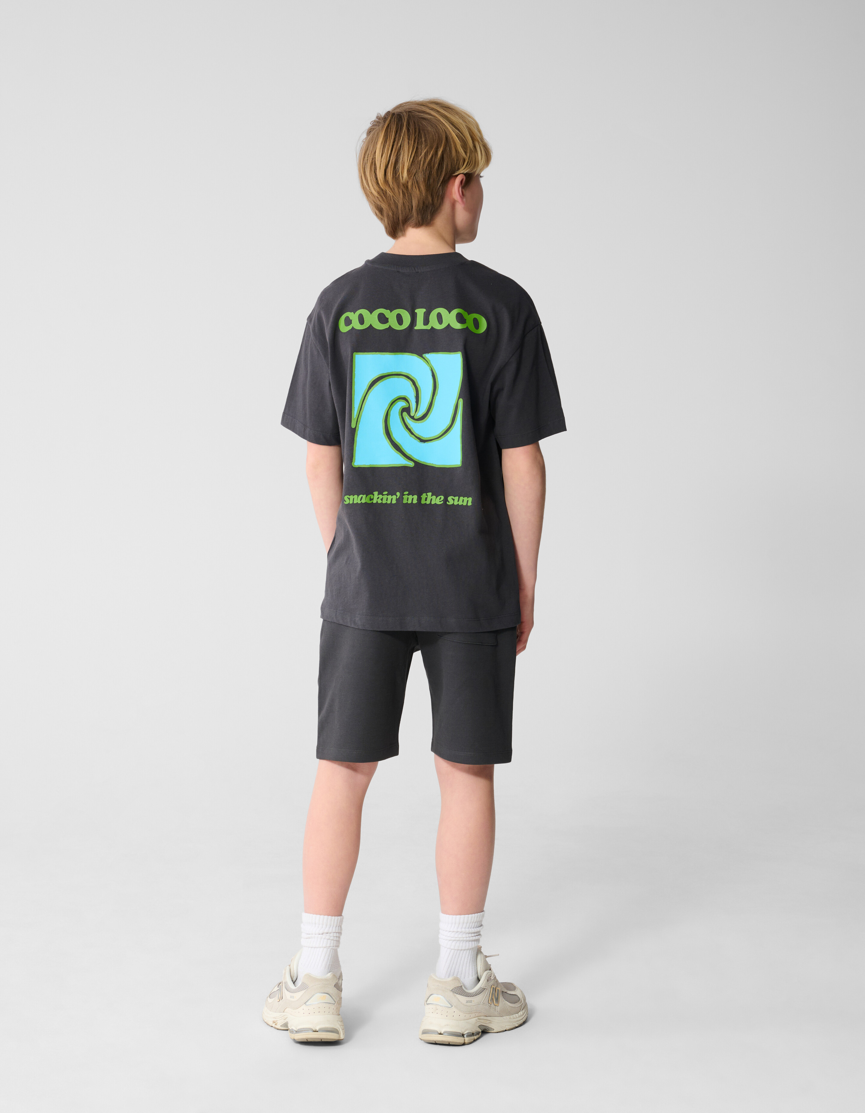 Pocket Short Donkergrijs SHOEBY BOYS