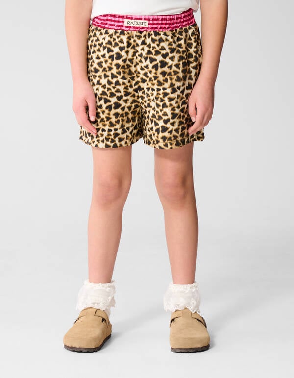 Mix Leopard Short Lichtbruin SHOEBY GIRLS