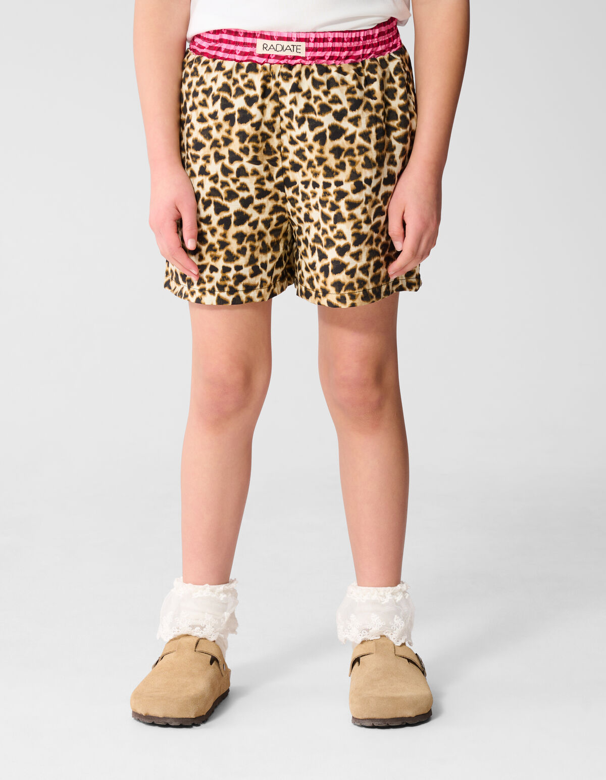 Mix Leopard Short Lichtbruin SHOEBY GIRLS