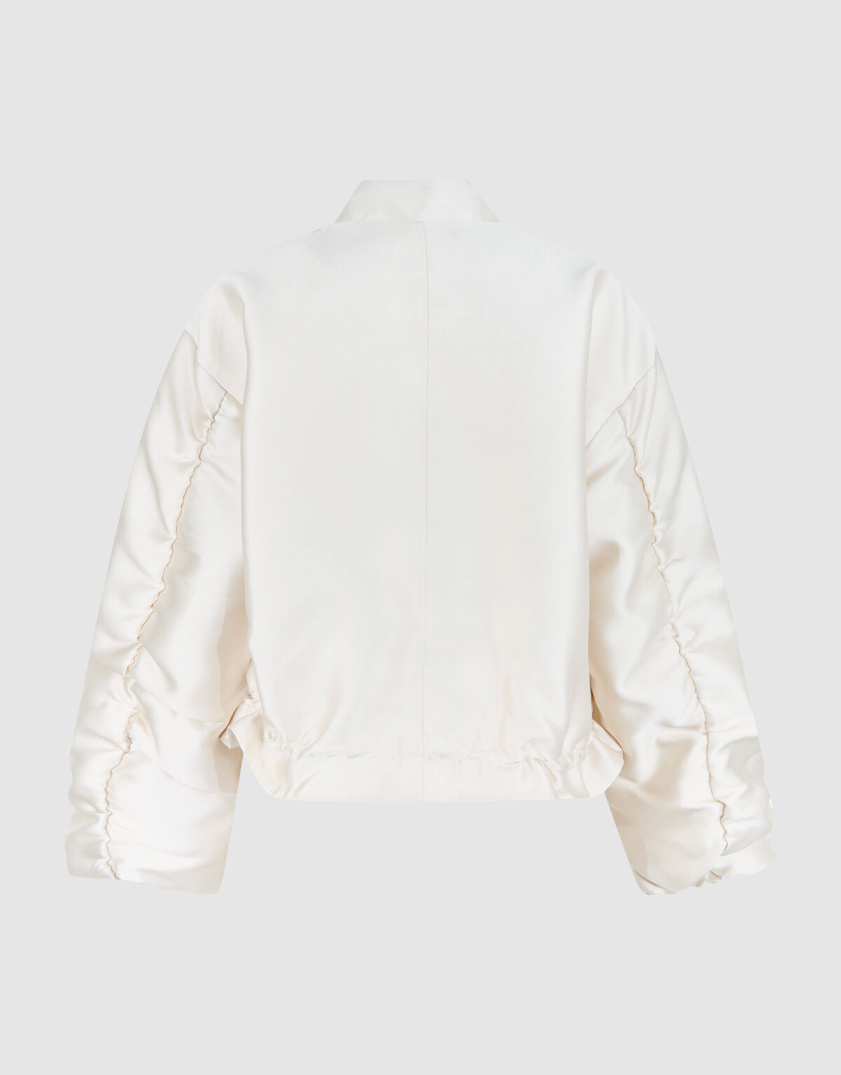 Satijnen Bomber Gebroken Wit SHOEBY WOMEN