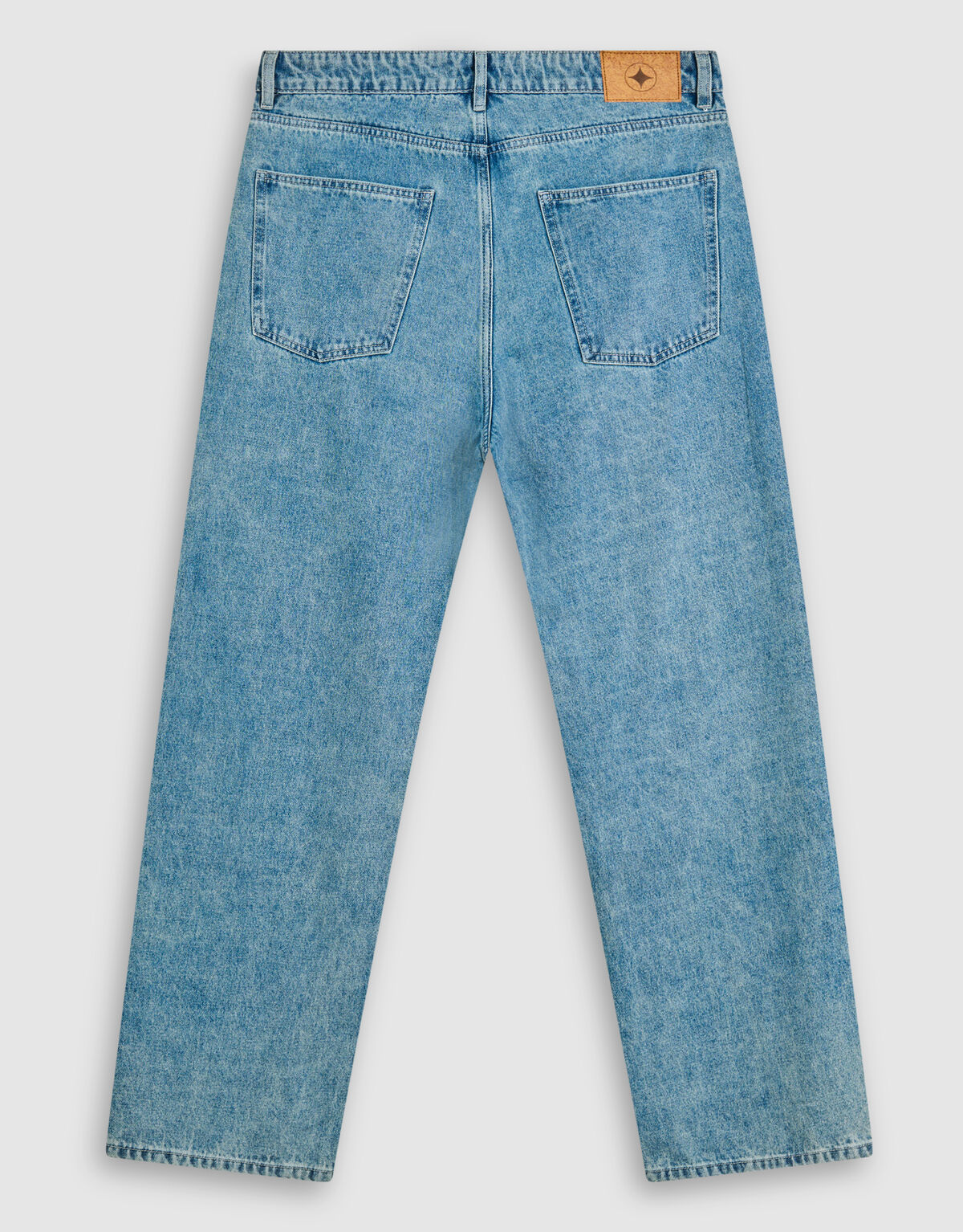 Baggy Fit Jeans Mediumstone L34 SHOEBY MEN