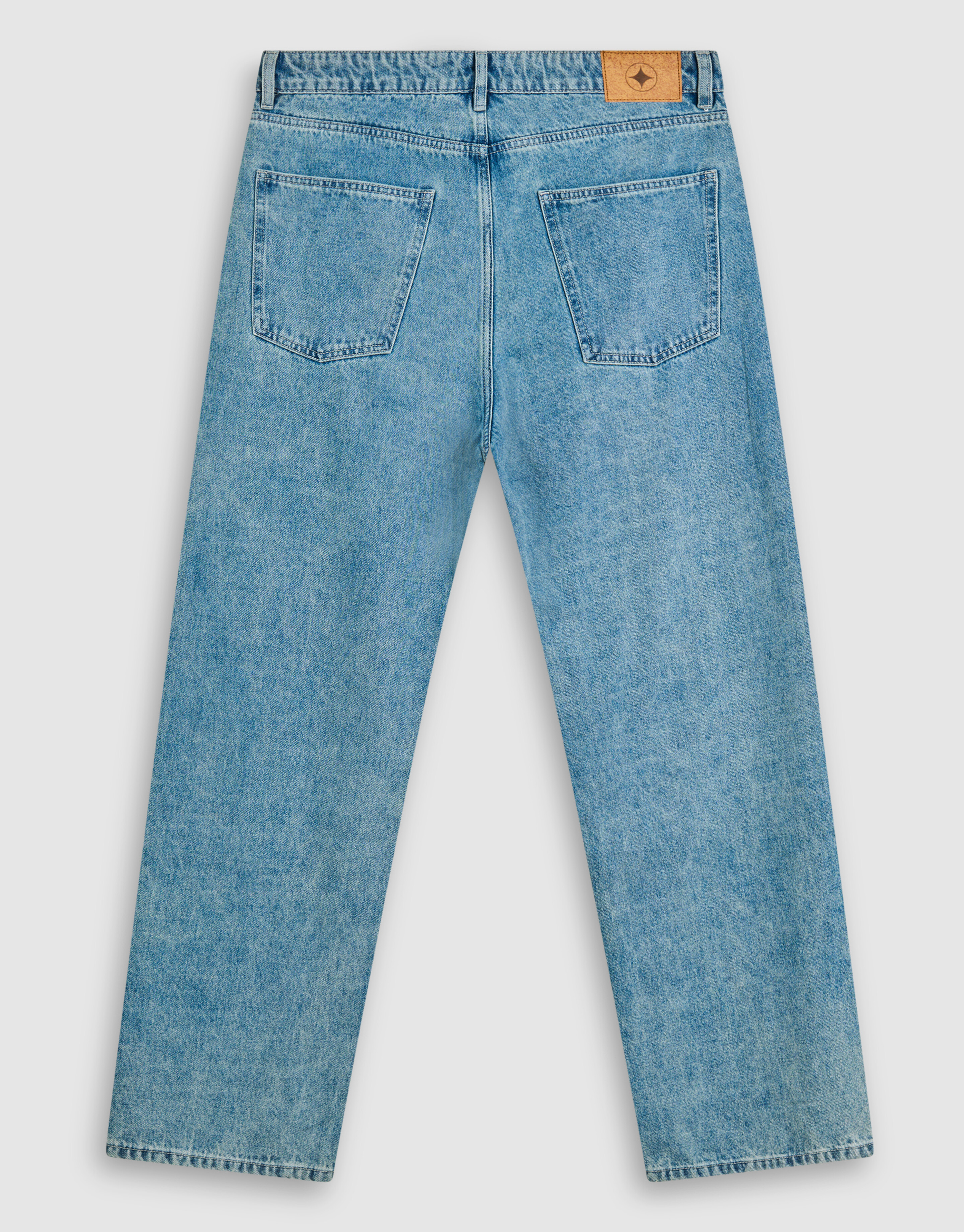 Baggy Fit Jeans Mediumstone L34 SHOEBY MEN