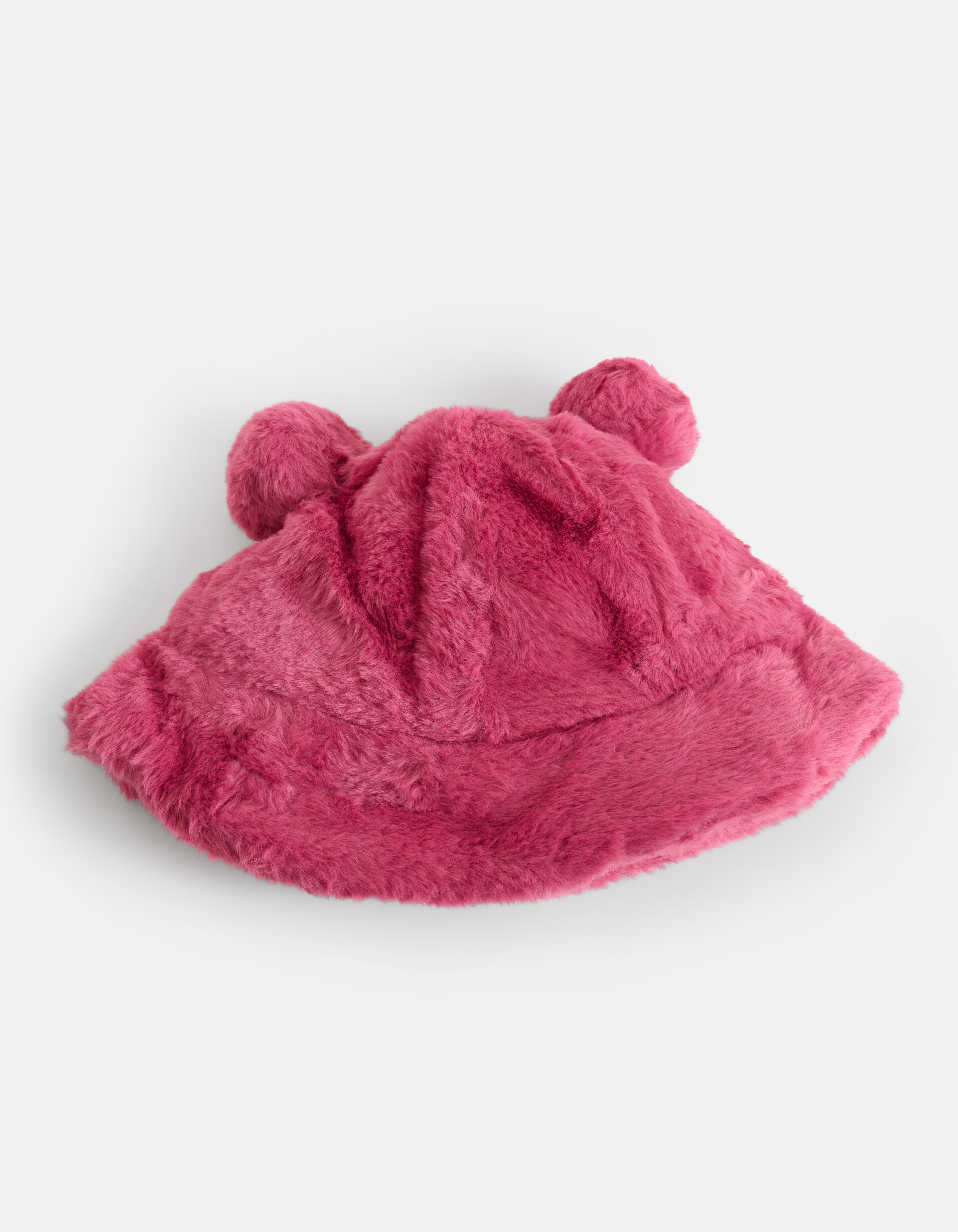 Faux Fur Hoed Roze SHOEBY ACCESSOIRES