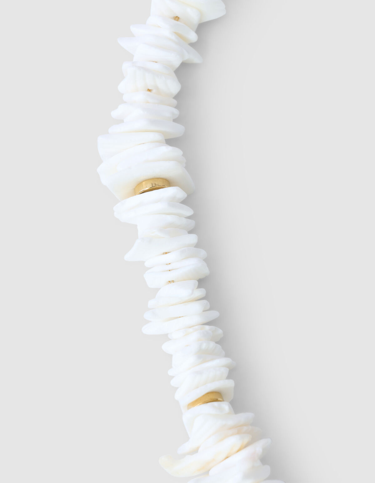 Shell Flower Ketting Gebroken Wit SHOEBY ACCESSOIRES