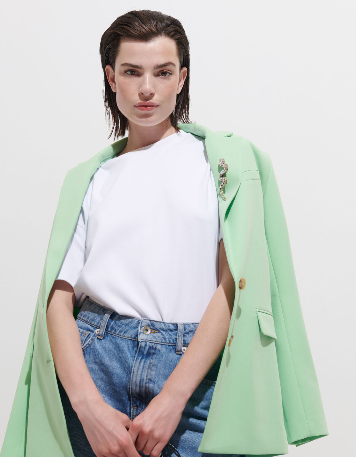 Blazer Groen SHOEBY WOMEN