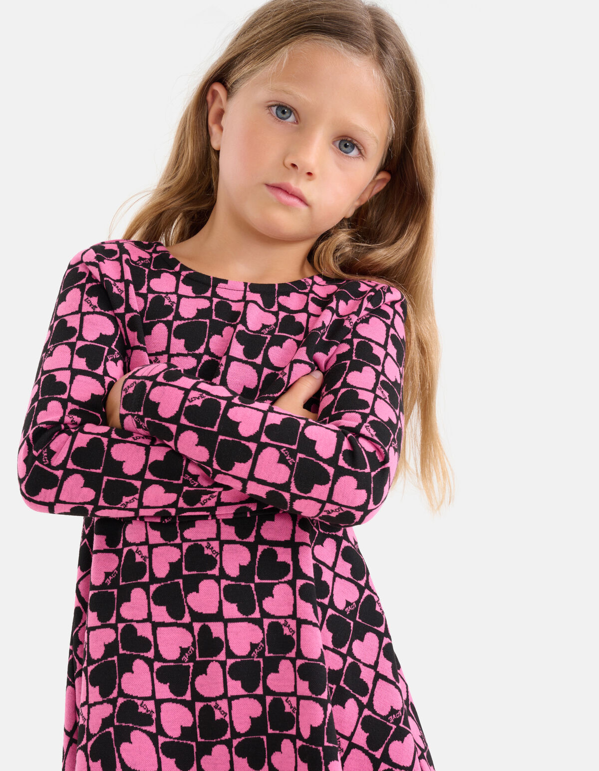 Printed Jurk Roze SHOEBY GIRLS