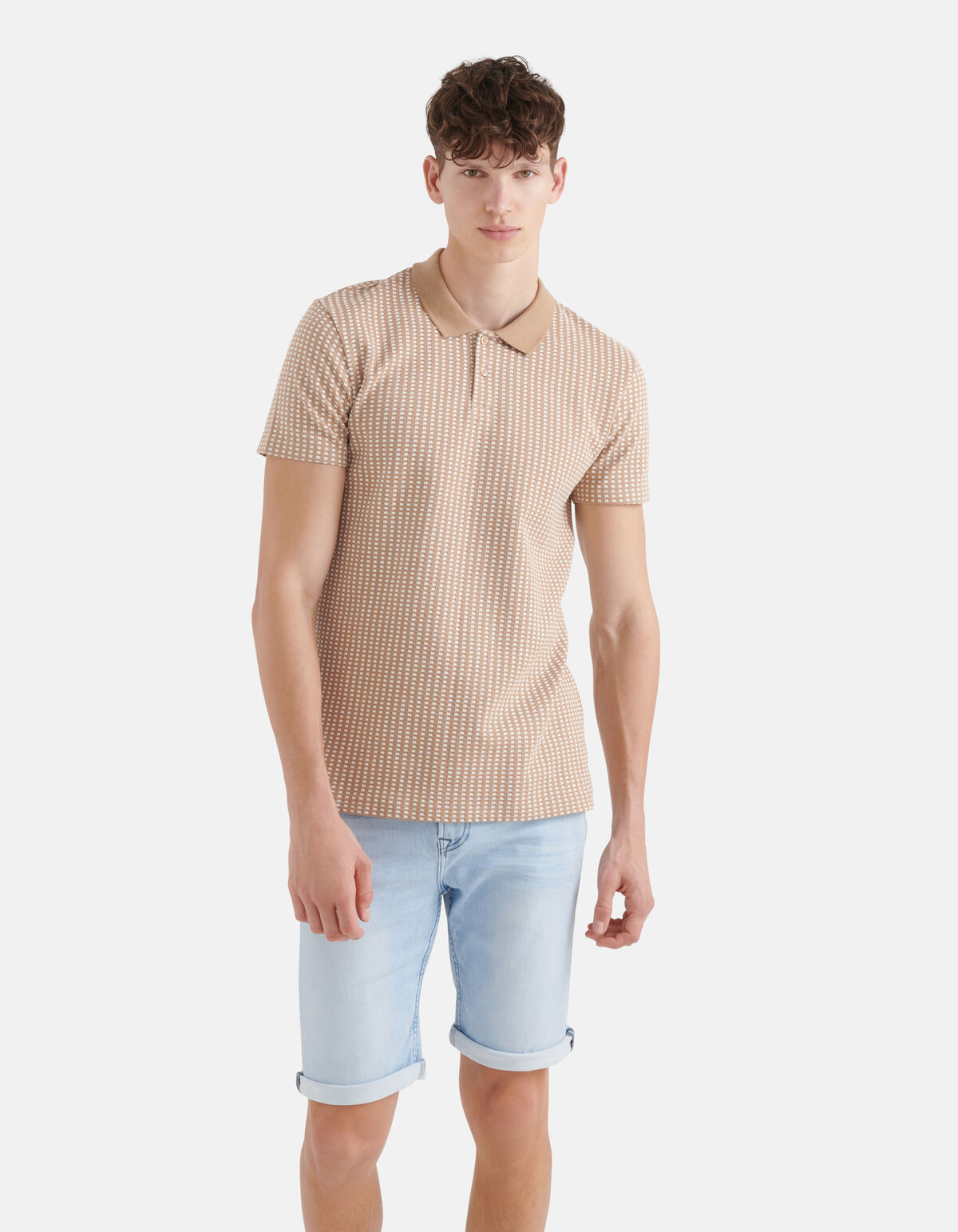 Rectangle Polo Bruin SHOEBY MEN