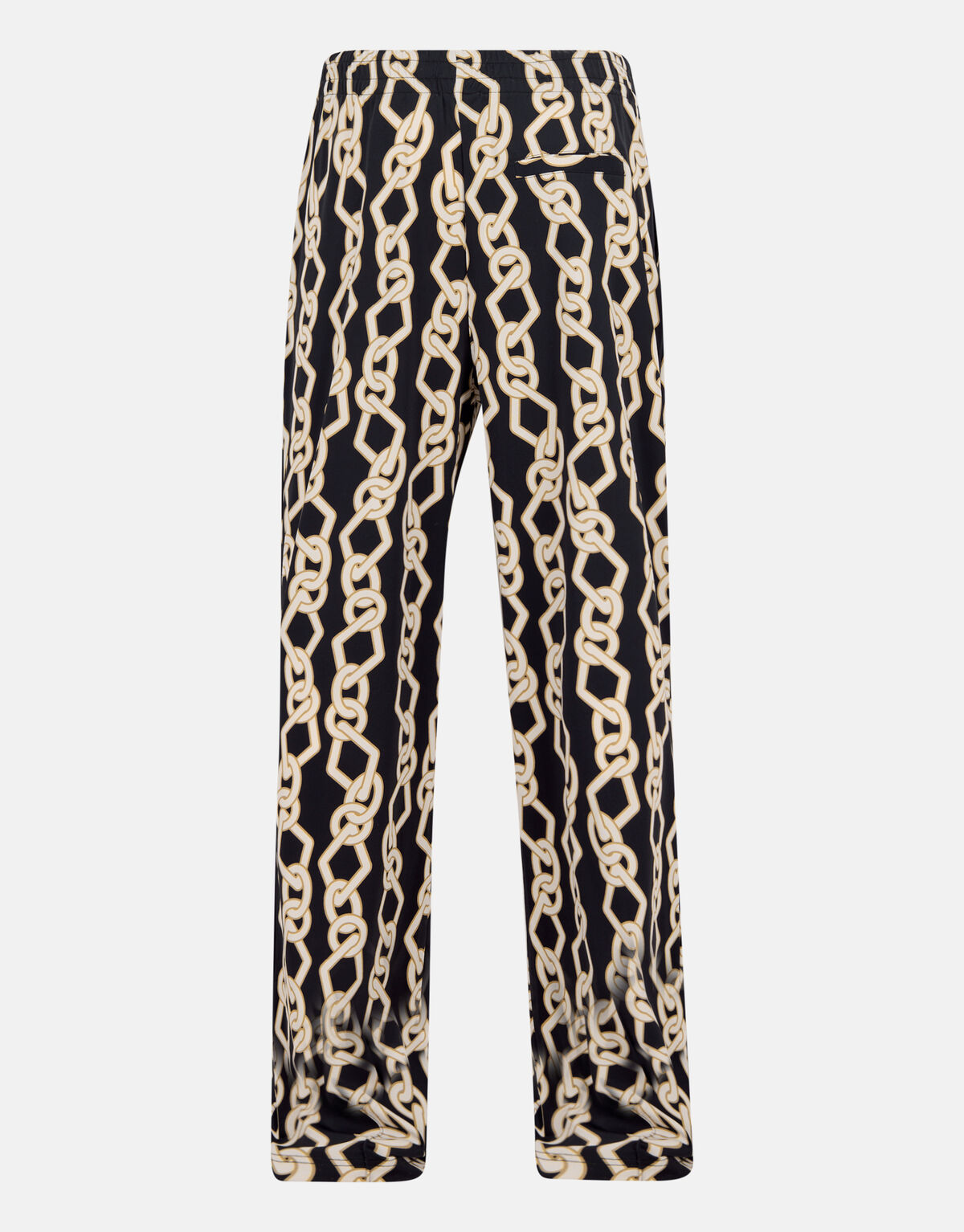 Chain Travel Wide Leg Broek Zwart By Mieke SHOEBY WOMEN