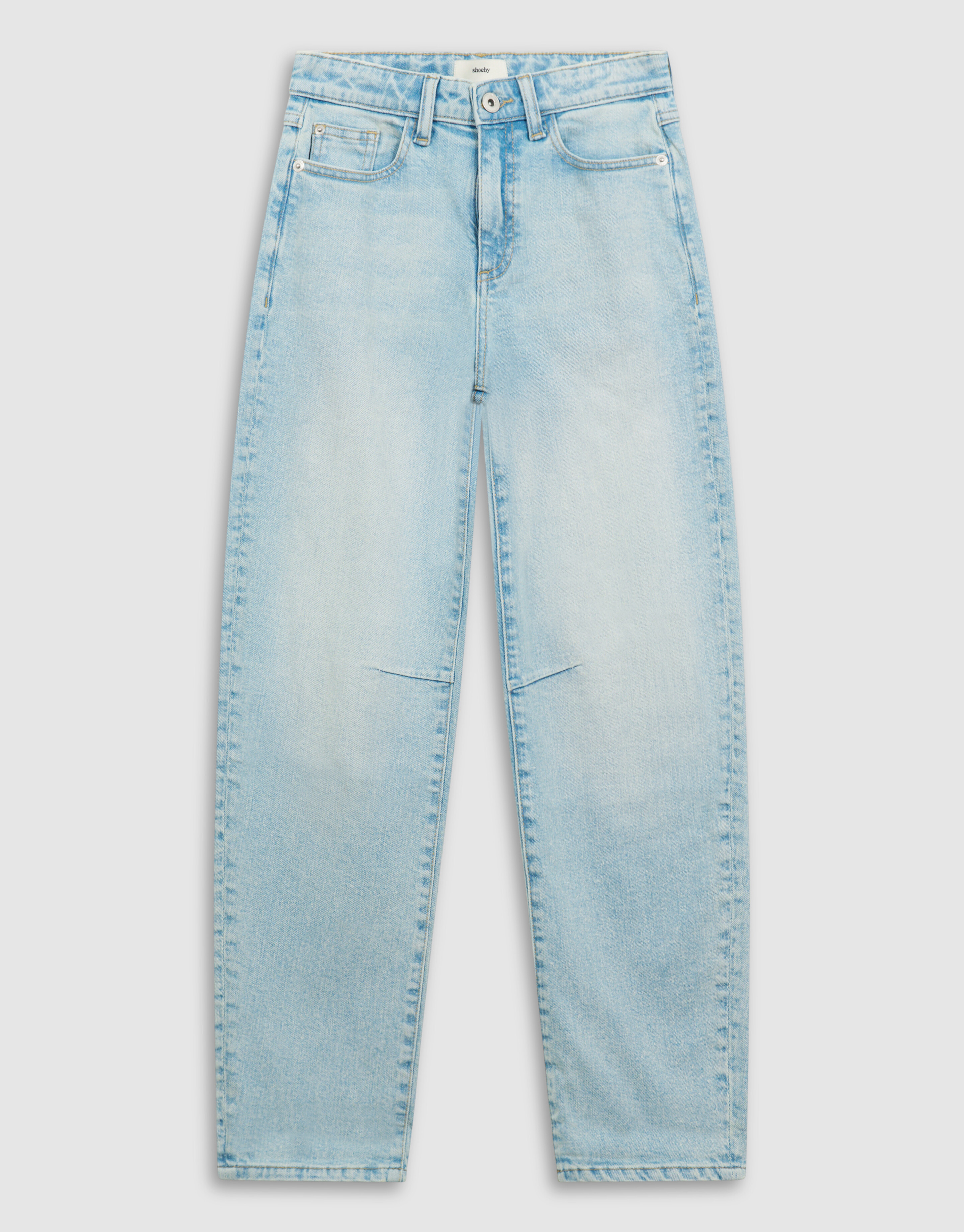 Barrel Fit Jeans Bleached SHOEBY GIRLS