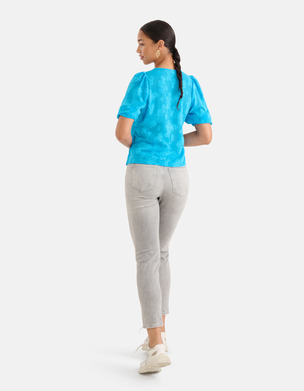 Chiffon Top Blauw SHOEBY WOMEN