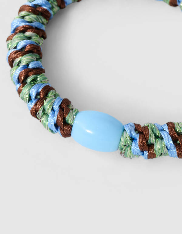 Lurex Haarelastiek Lichtblauw SHOEBY ACCESSOIRES