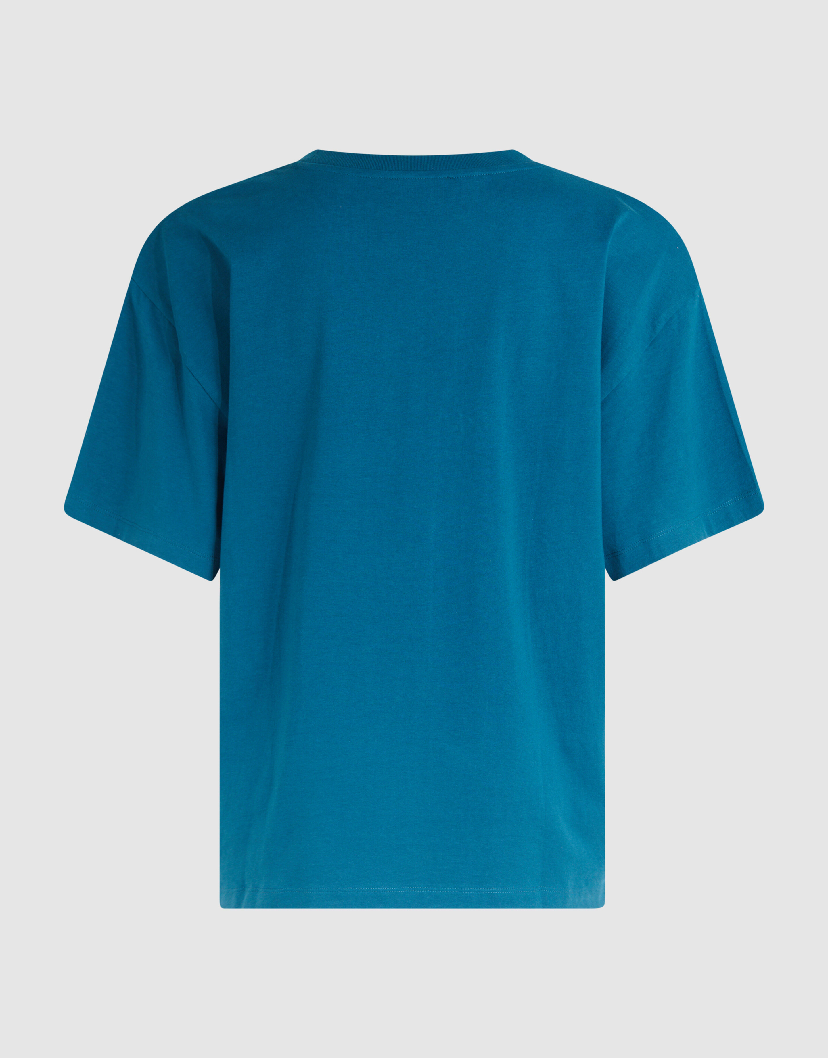Orange Artwork T-shirt Blauw SHOEBY WOMEN